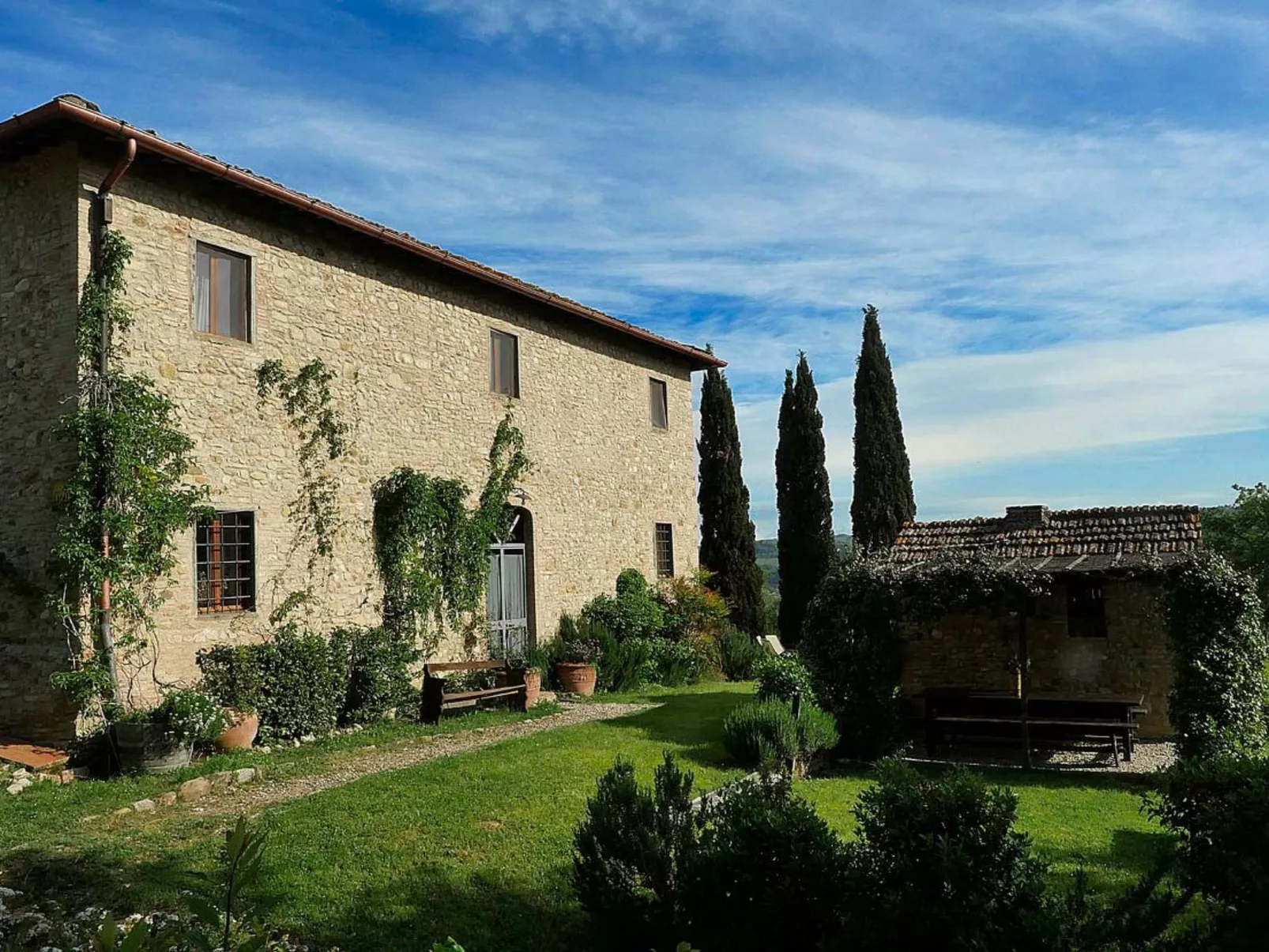 Erta Toskanisches Bauernhaus mit Pool-Buiten