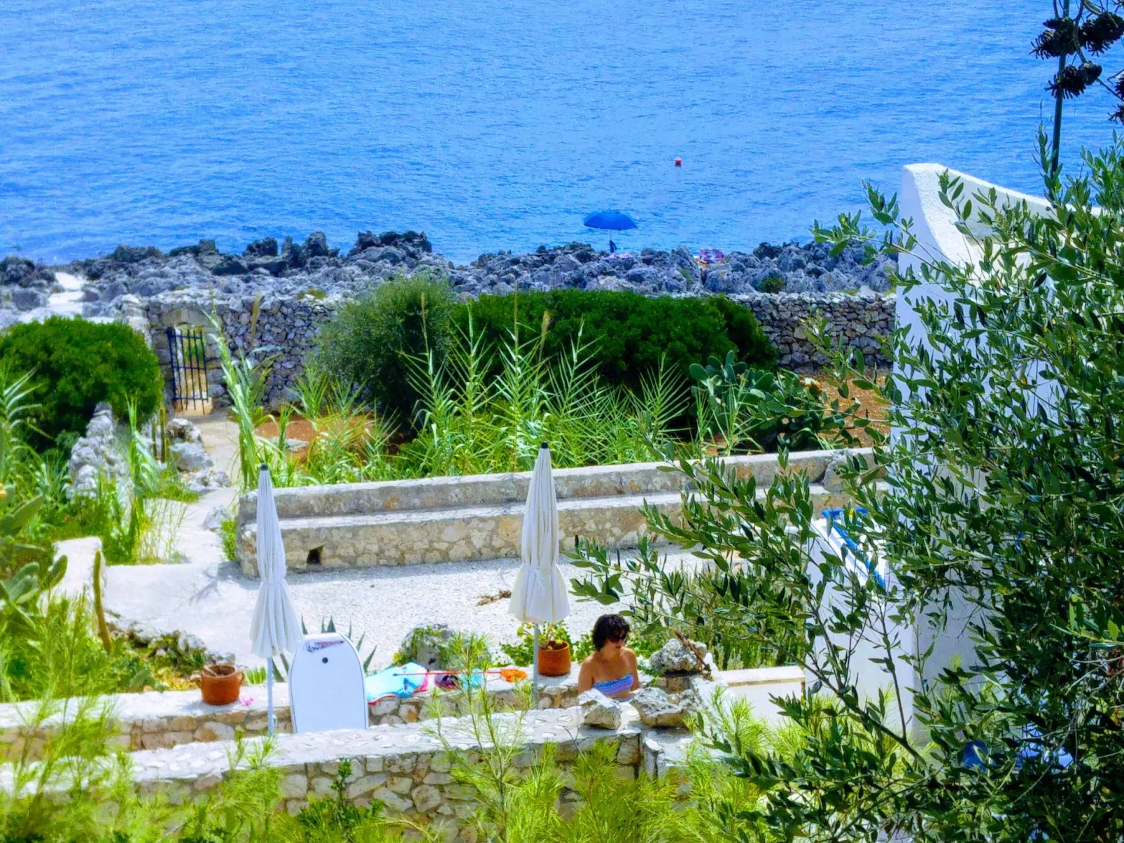 Villa Meris in Castro in Apulien-Buiten