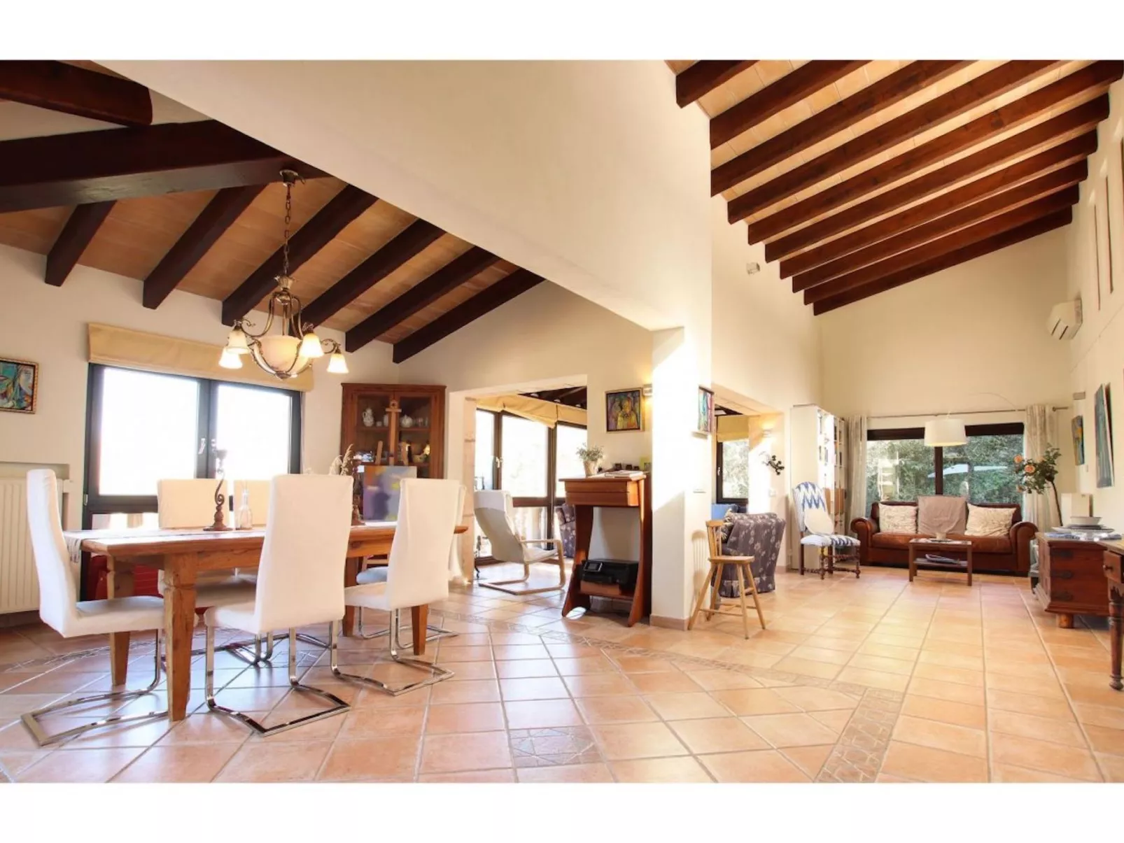 Villa Llop. Wunderschöne moderne Villa mit Sauna-Binnen