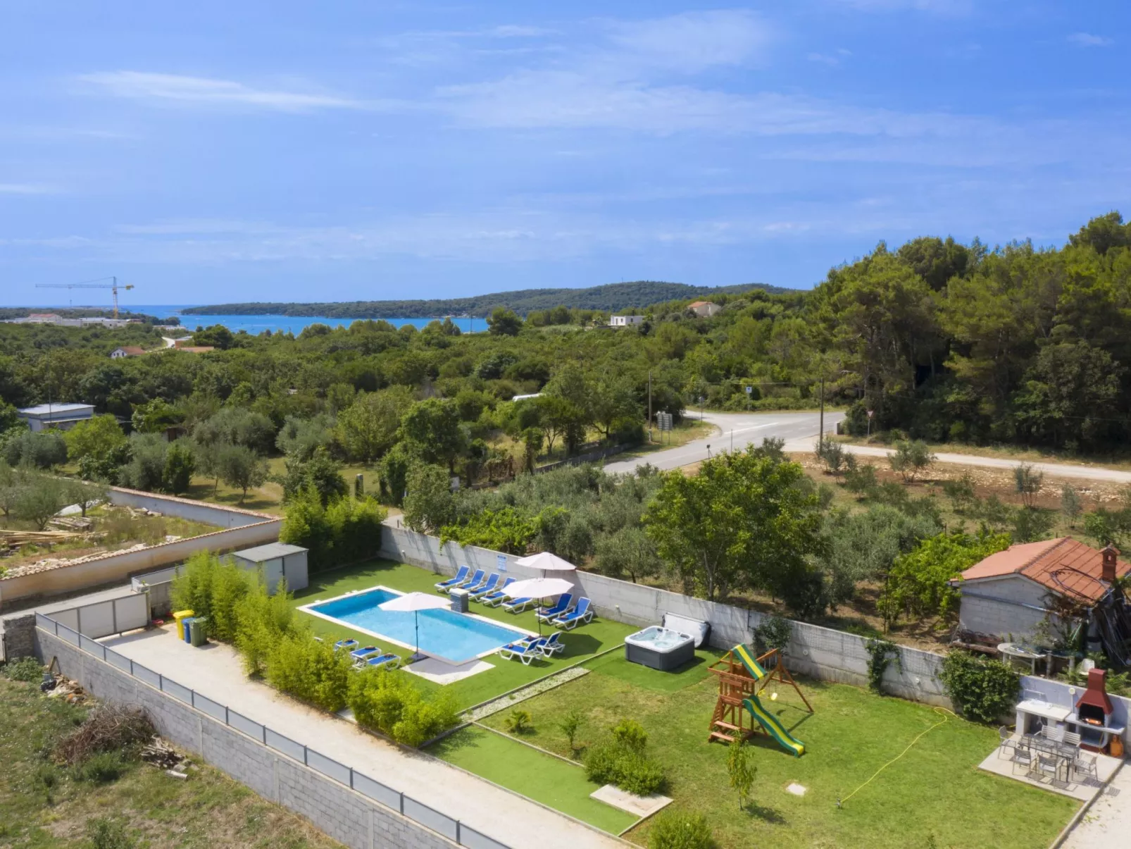 Feriensiedlung Stancija Matošić-Binnen