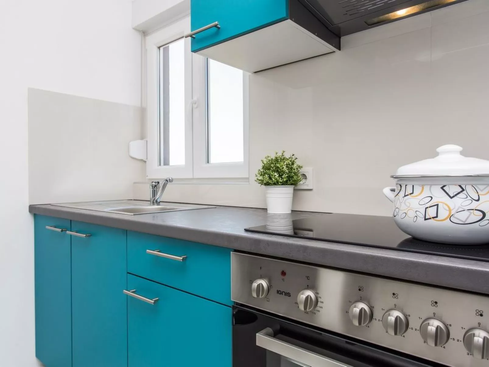 Tolle Wohnung in Baška mit Eigenem Balkon-Binnen