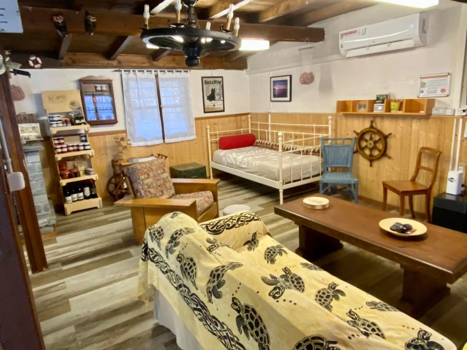 Insel-Ferienhaus-Binnen