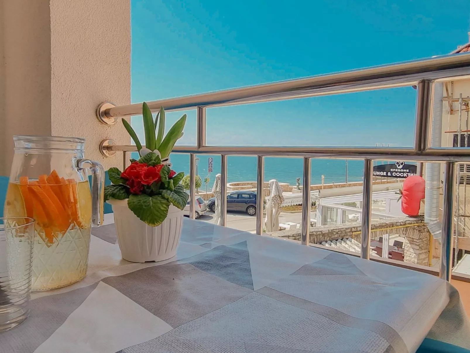 Gemütliches Appartement Libera direkt am Strand-Binnen