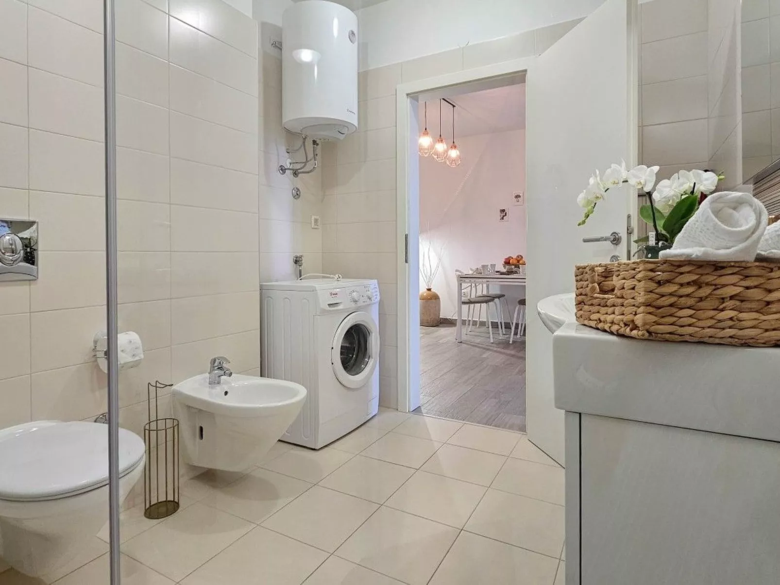 Apartment mit Terrasse für 3 Personen-Binnen