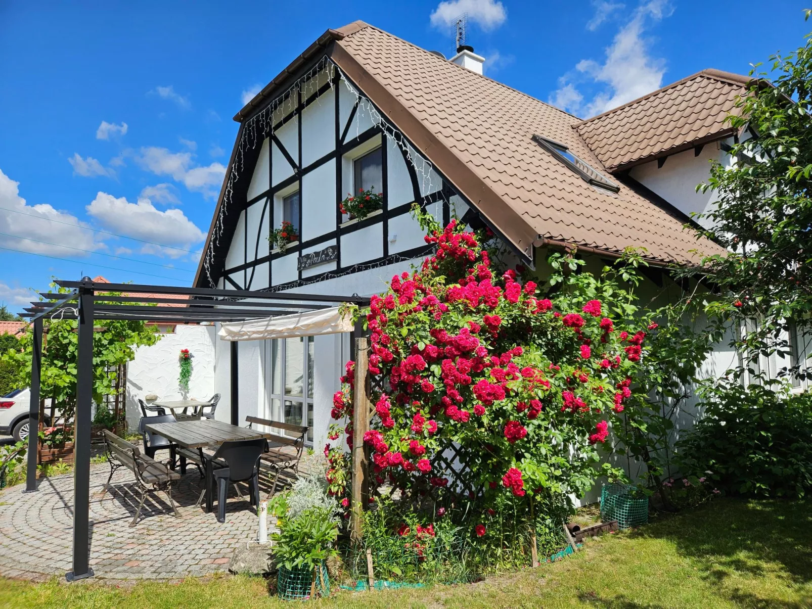 Fachwerkhaus "Paula" mit Blick auf das Wasser-Buiten