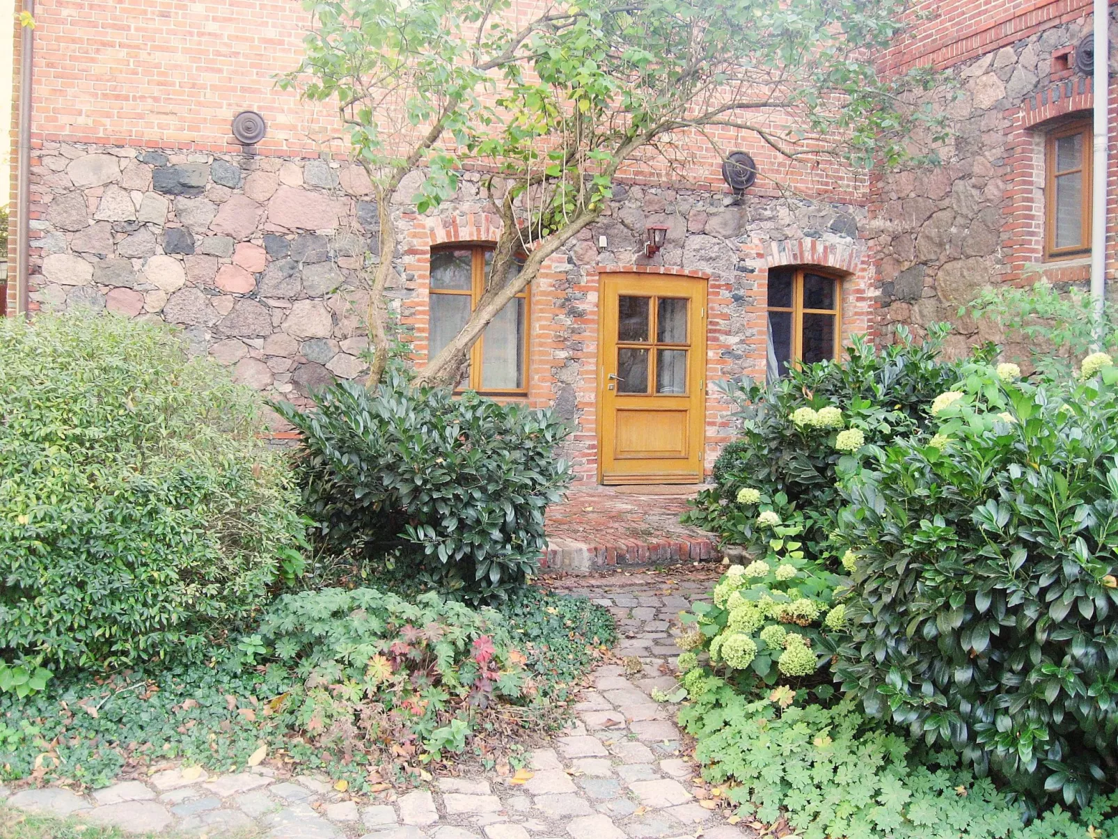 Wohnung in Haselberg mit Großem Garten-Buiten
