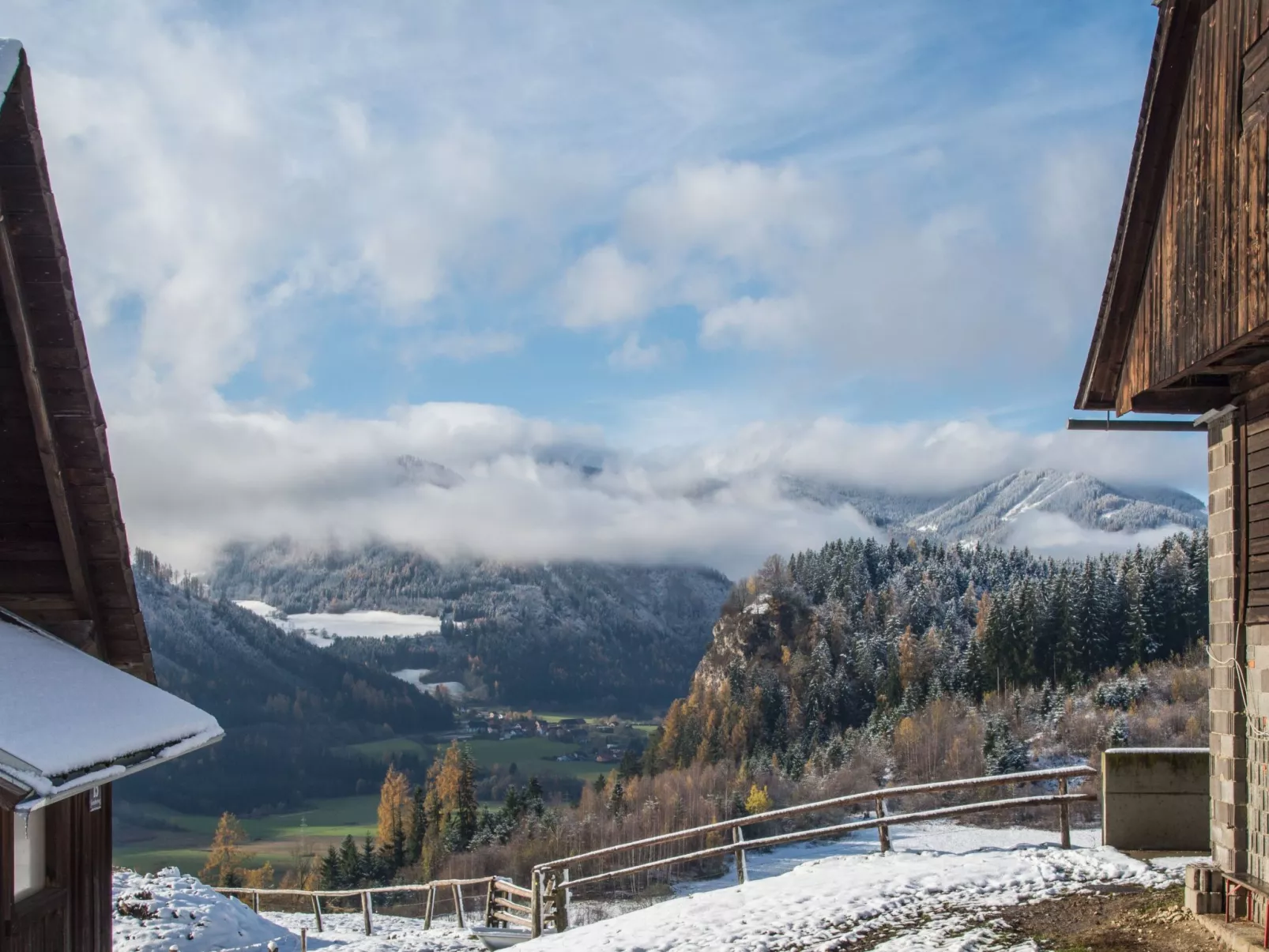 Moderne Wohnung in Pöls mit großer Terrasse-Buiten