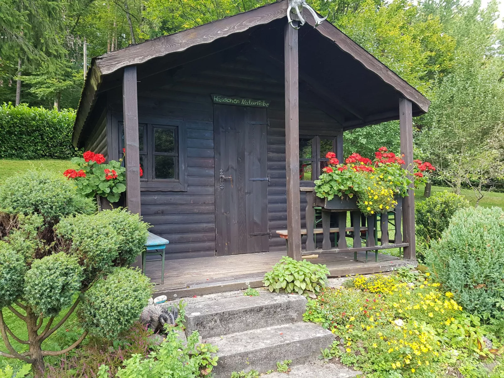 Ferienvilla mit eigener Sauna-Buiten