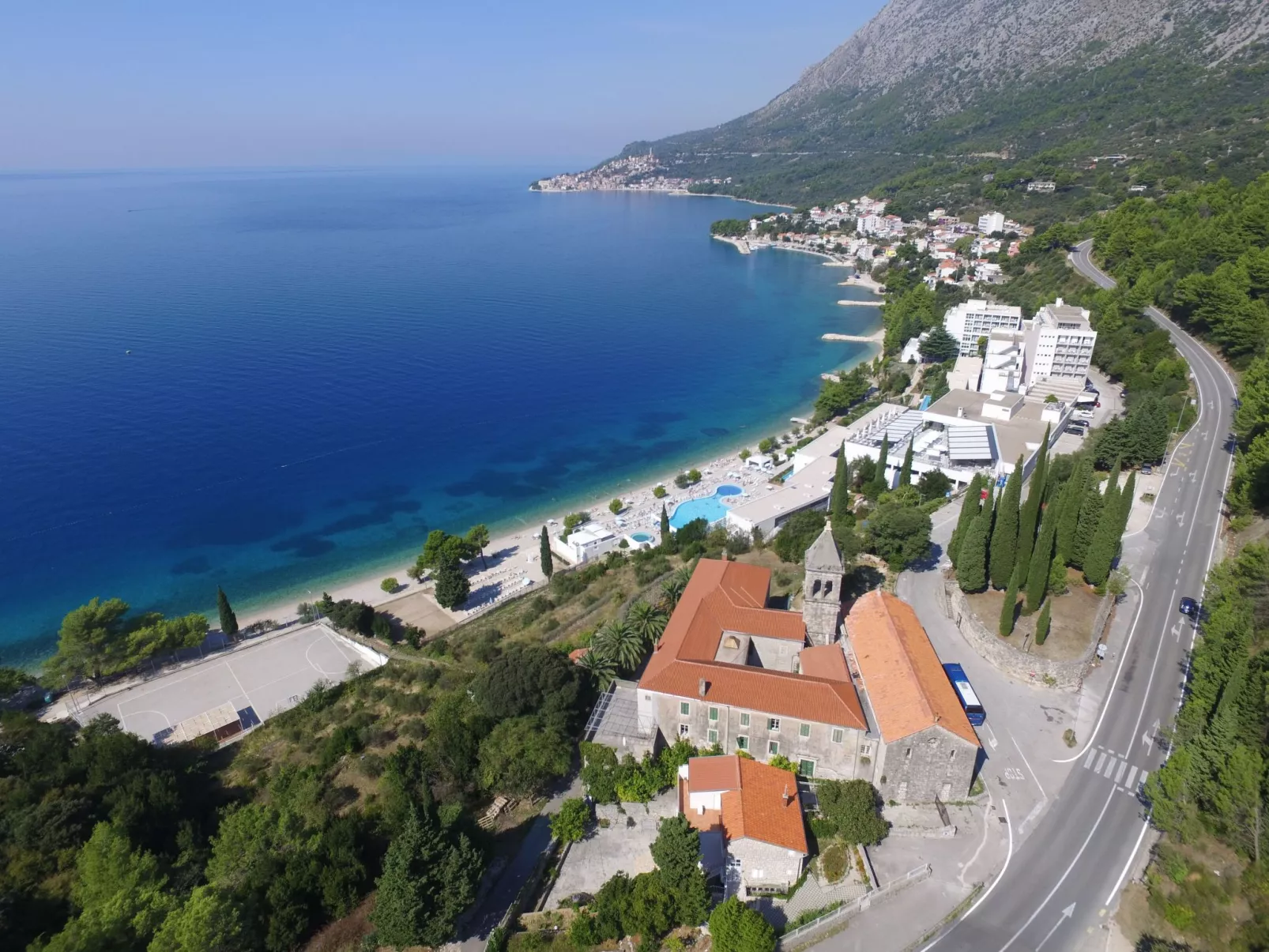 Ruhige Ferienwohnung mit Meerblick-Buiten
