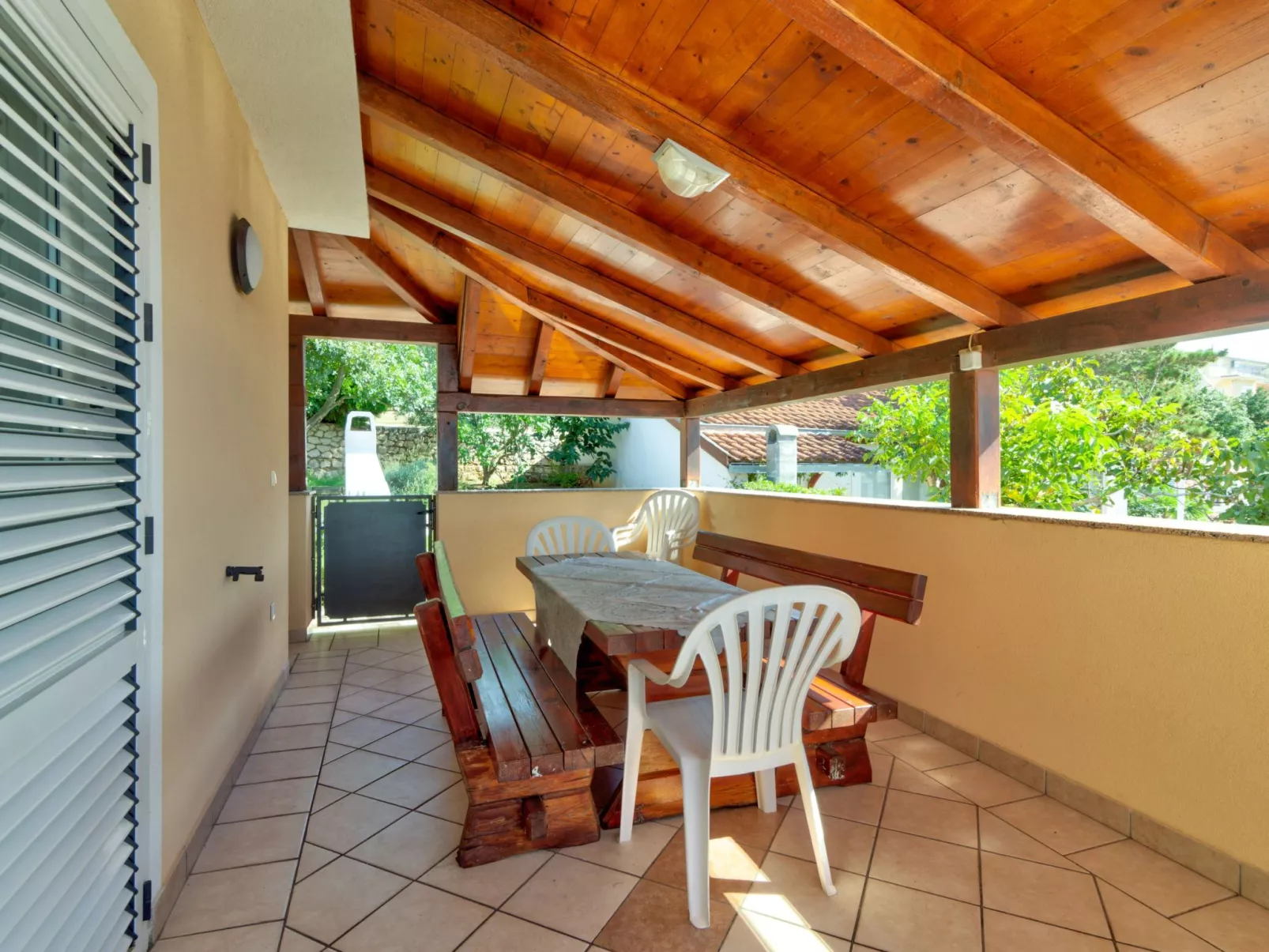 Wohnung für 6 Personen mit Panoramablick aufs Meer-Buiten