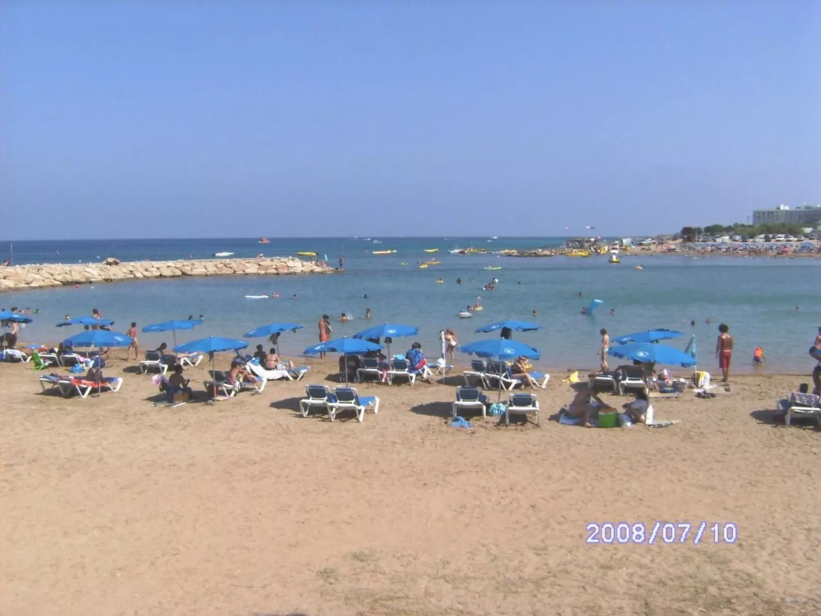 "Palmenvilla" mit privatem Balkon-Buiten