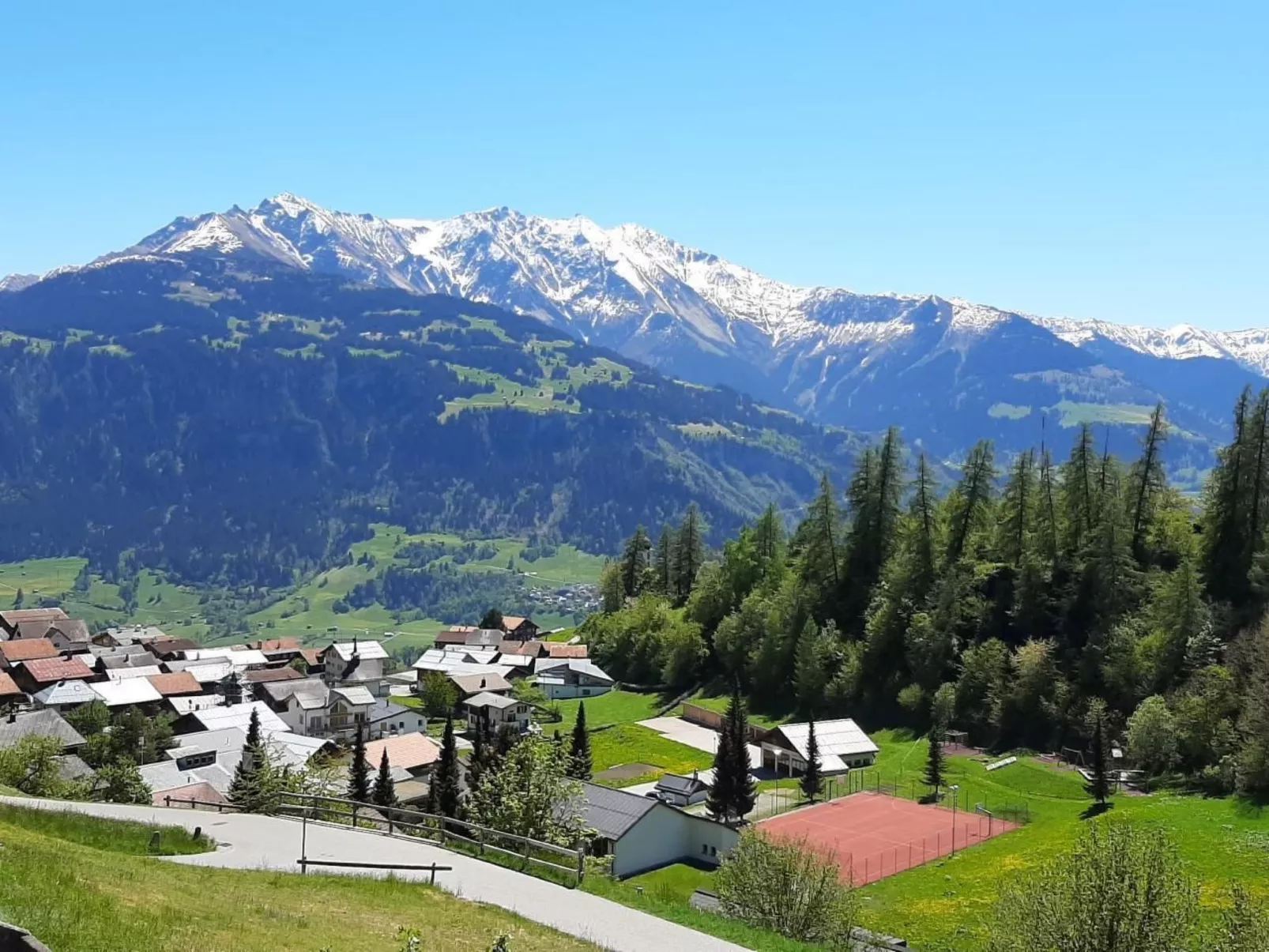 Wintersport Flims/Laax, Obersaxen, Brigels-Buiten