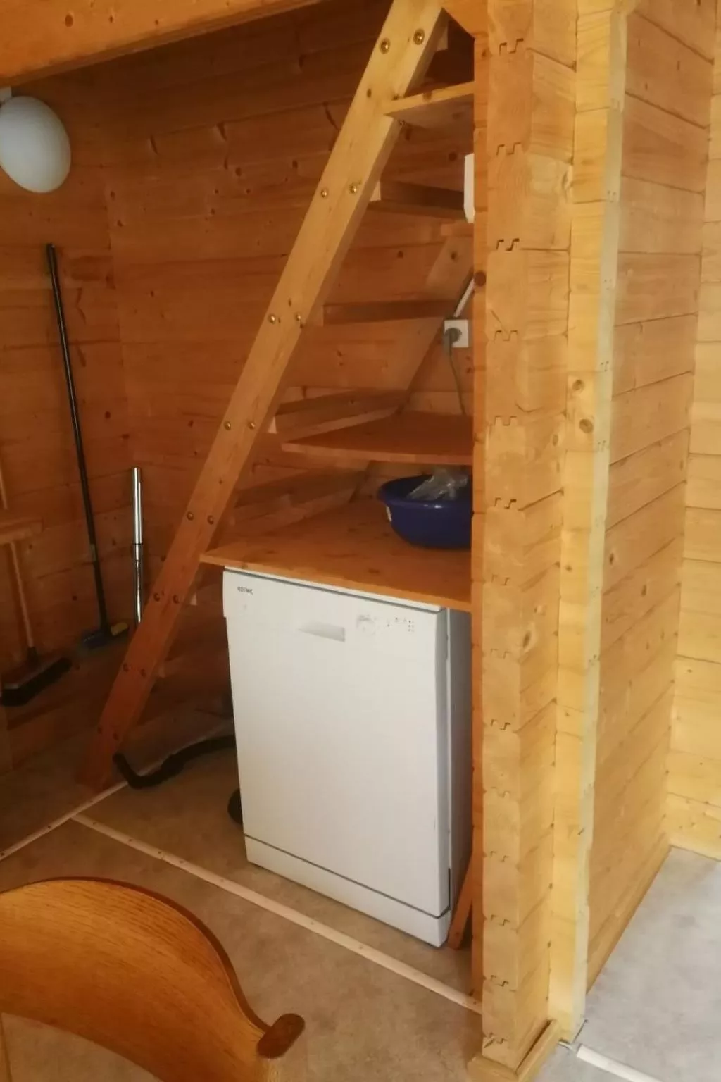 Chalet/ Blockhaus auf Camping-Binnen