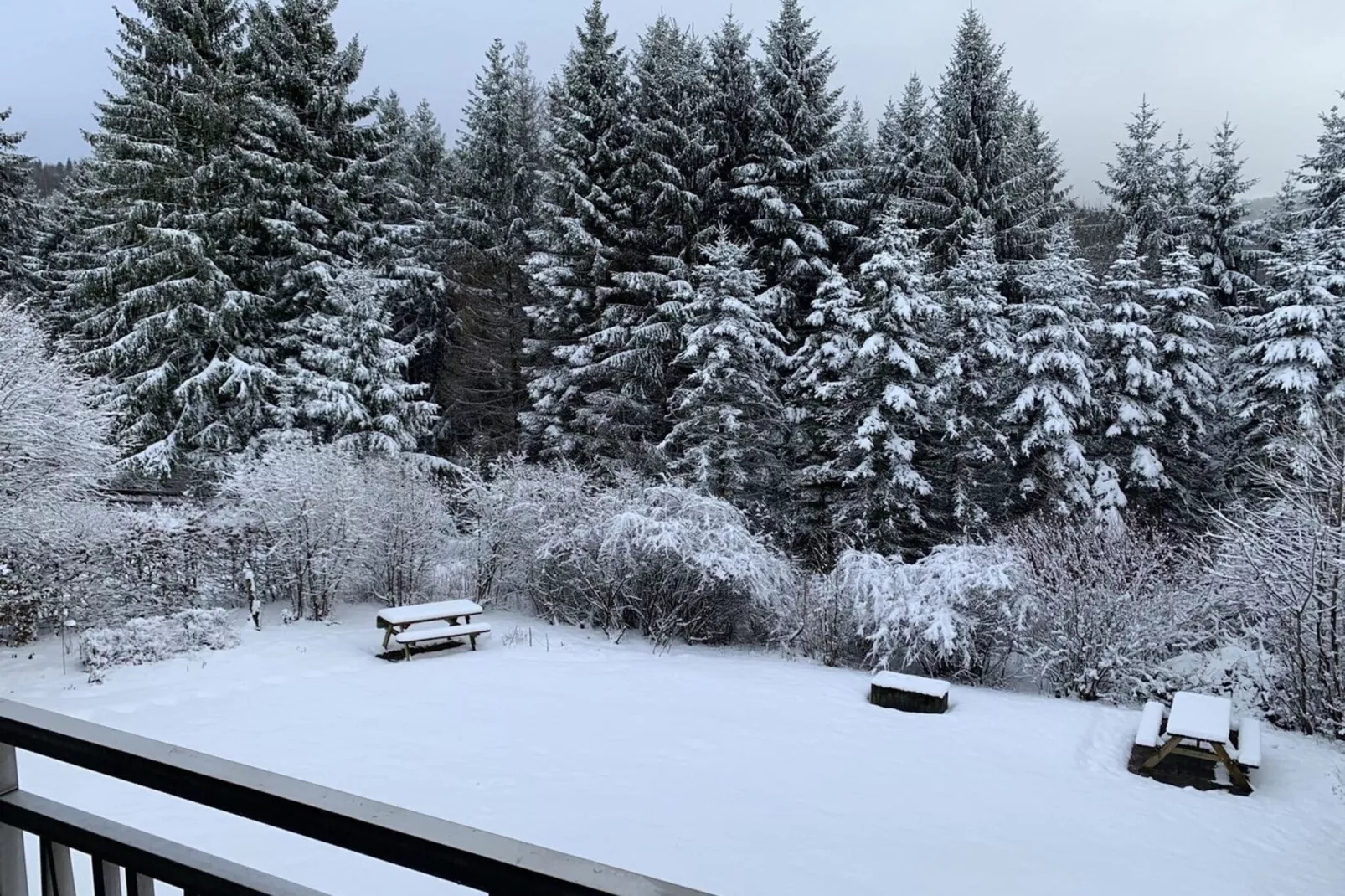 Apartment Rothaarsteig-Tuin winter