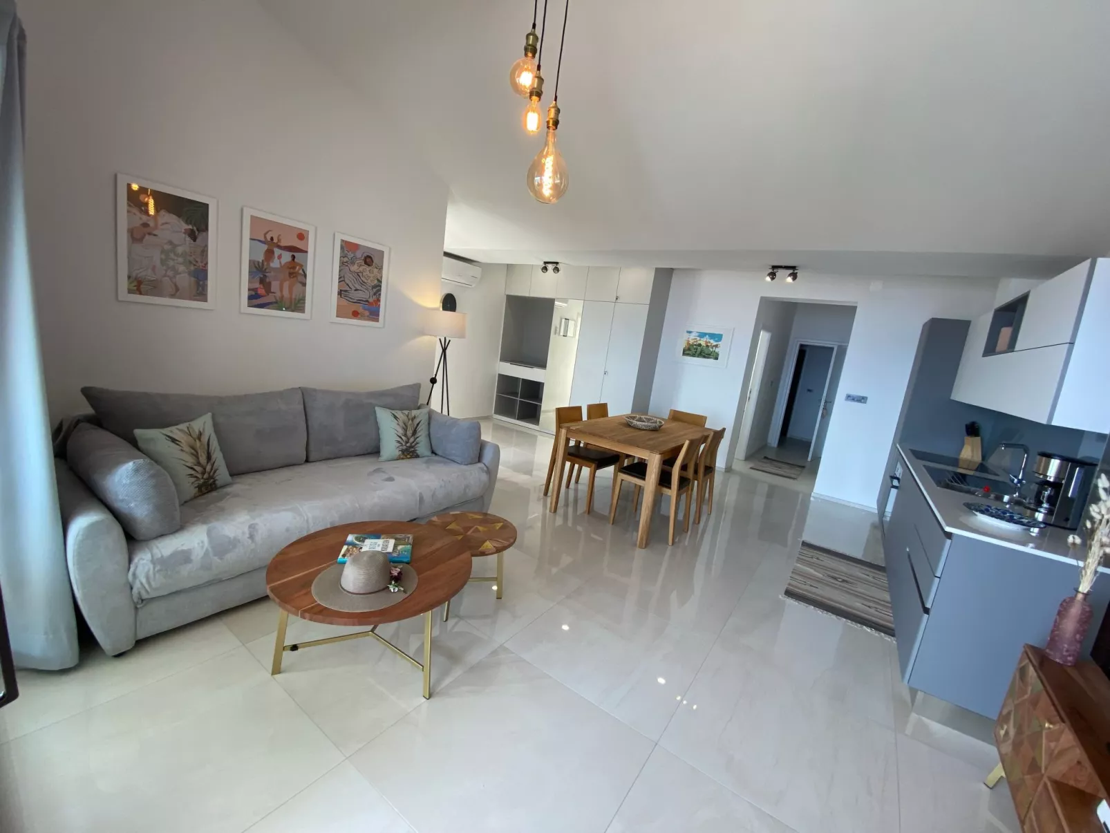 Frisch renovierte Ferienwohnung mit Meerblick-Binnen