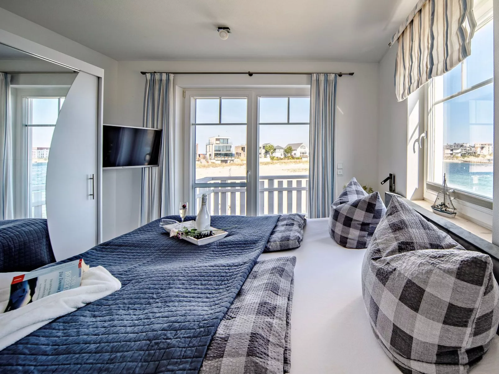 Strand Hus by Seeblick Ferien ORO direkt am Strand-Binnen