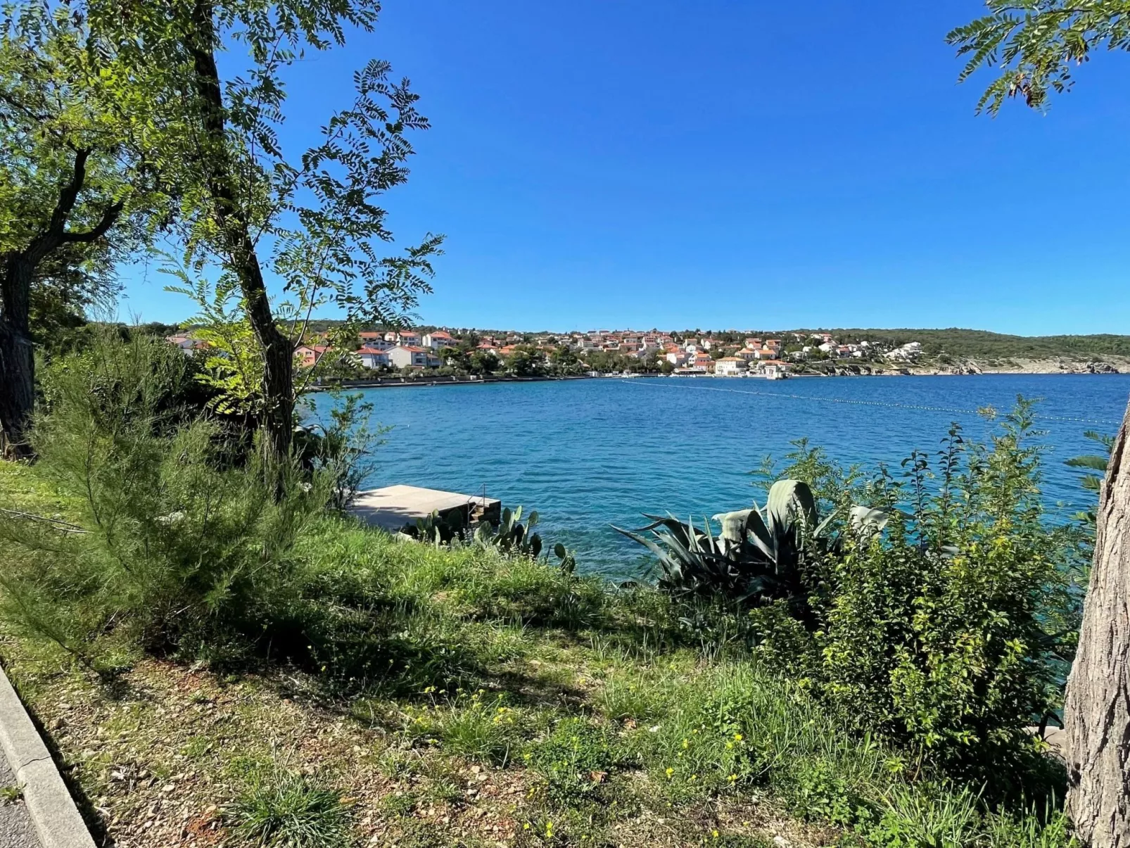Apartment Gorisek mit Meerblick-Buiten