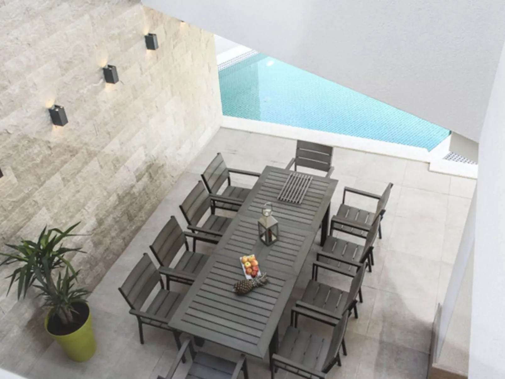 Luxusvilla Viola mit Pool, Sauna und Fitnessraum-Buiten