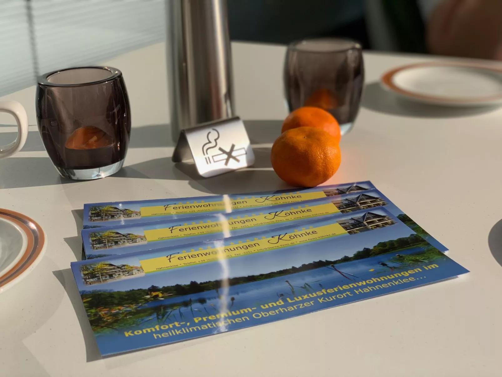 Ferienwohnung mit Boxspringbett-Buiten