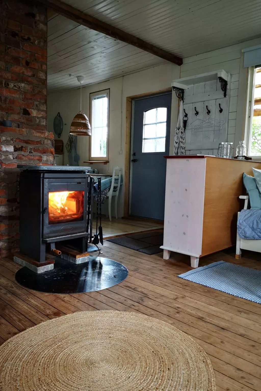 Niedliches Schwedenhaus.-Binnen