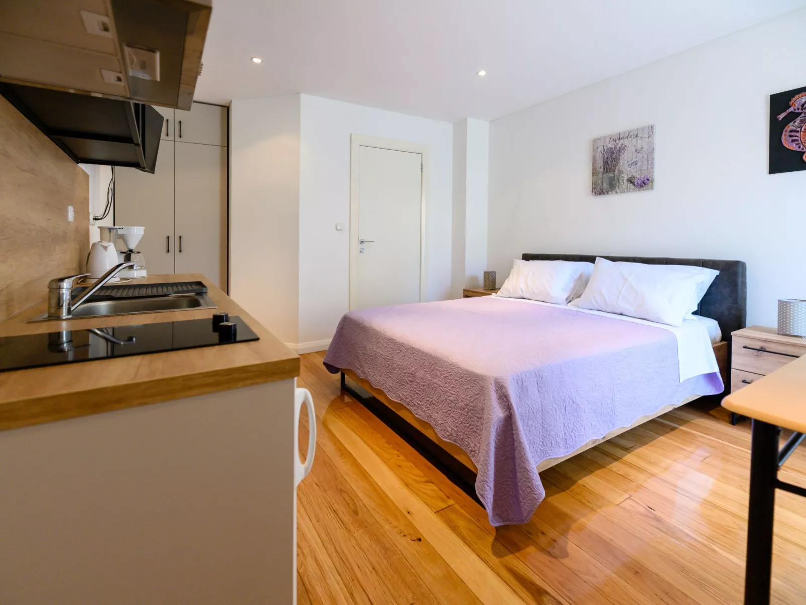 Studio-Apartment "Nives" mit Blick auf das Wasser-Binnen