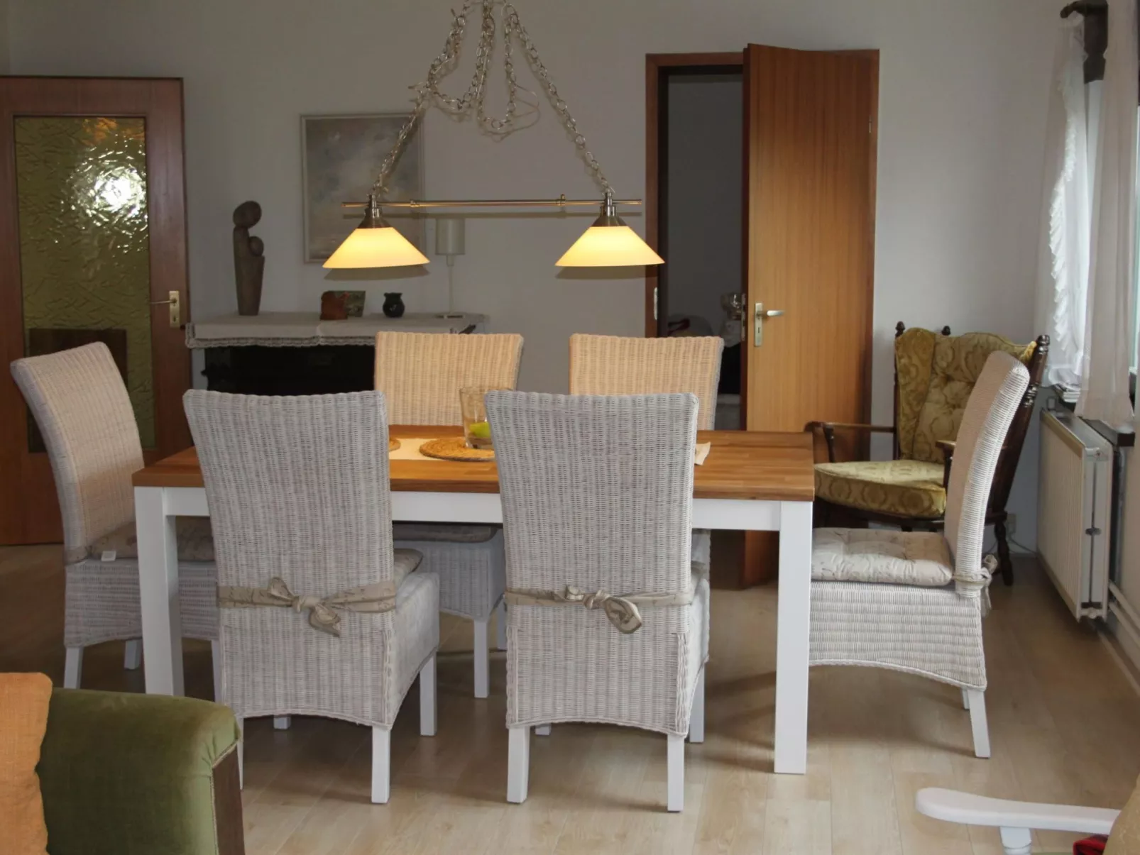 Altes Deichbauernhaus mit Garten-Binnen