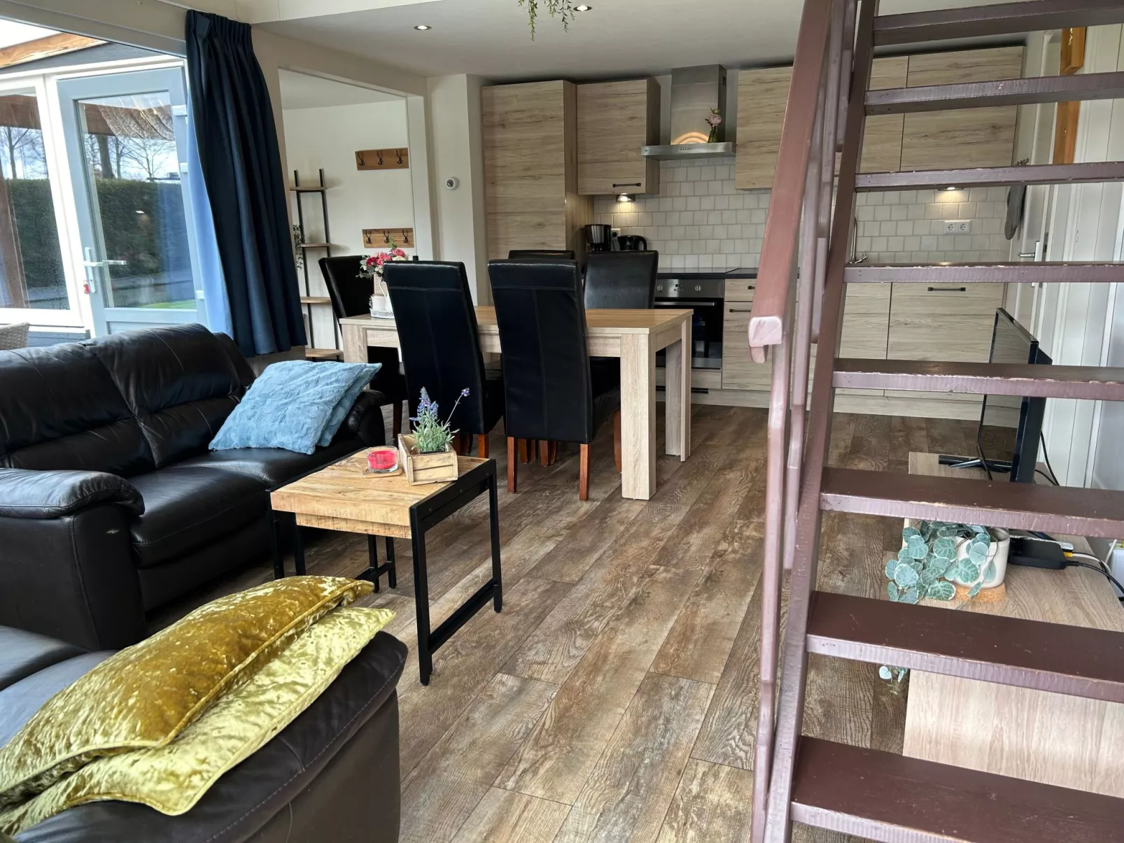 In einem familienfreundlichen Ferienpark-Binnen