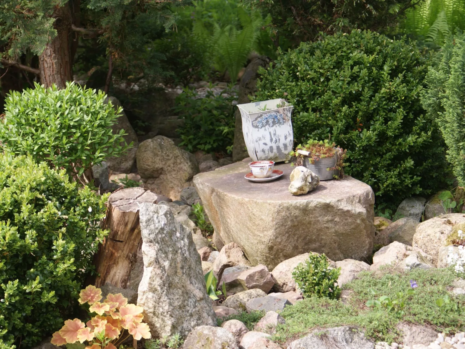 Ruhe am Meer - Ferienhäuser in den Gärten von Magra-Buiten