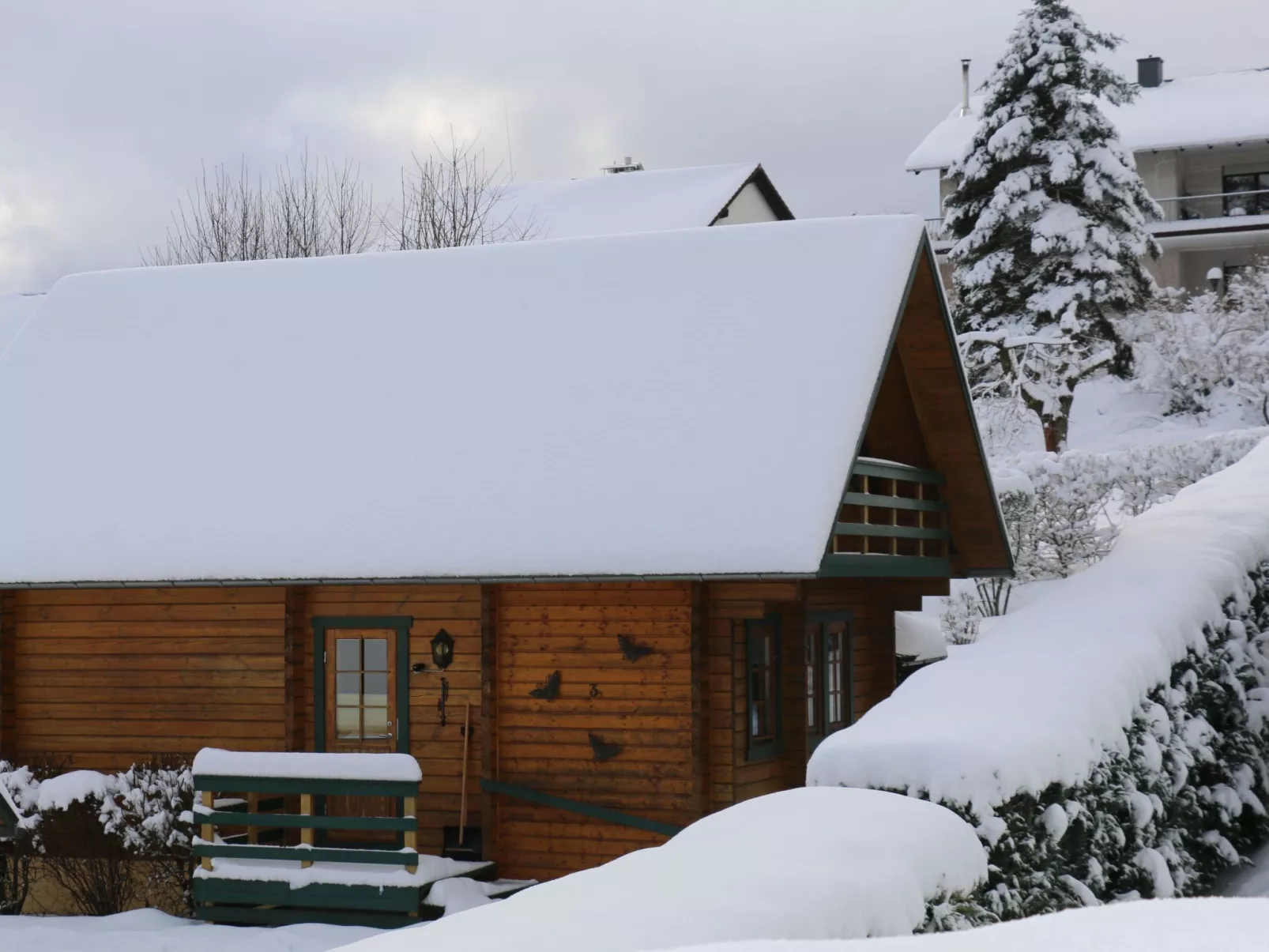 In Steina mit Kleinem Balkon - Buiten