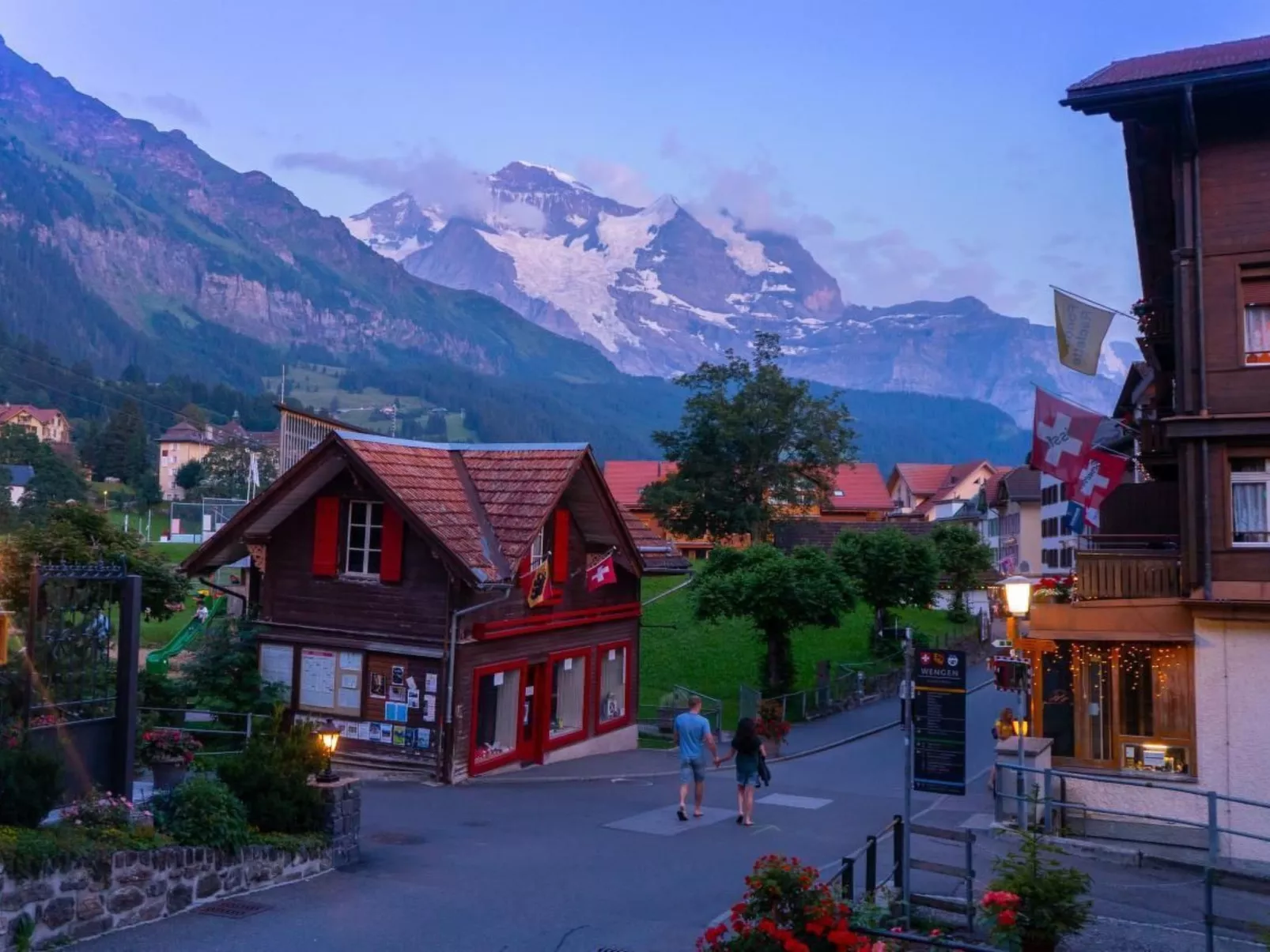 Chalet Acheregg-Buiten