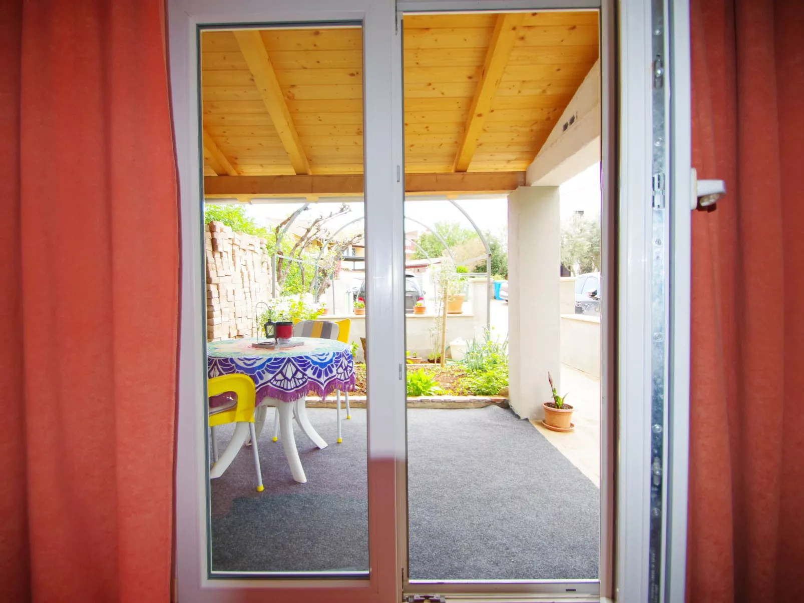 Studio "Goga" mit Terrasse, 800 m vom Strand entfernt-Binnen