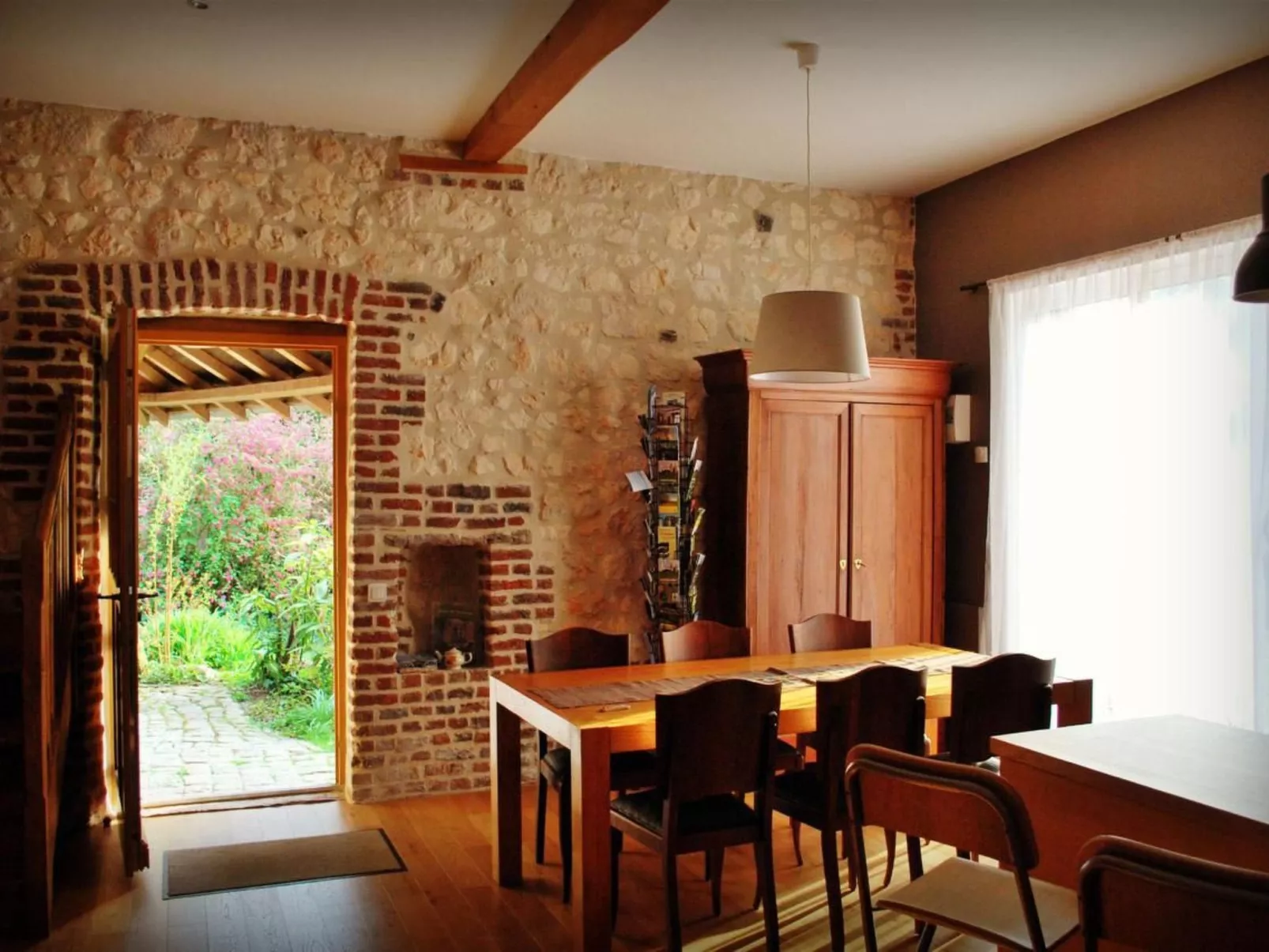 Liebevoll renoviertes Ferienhaus als Teil eines kleinen Bauernhauses mit abgesc-Binnen