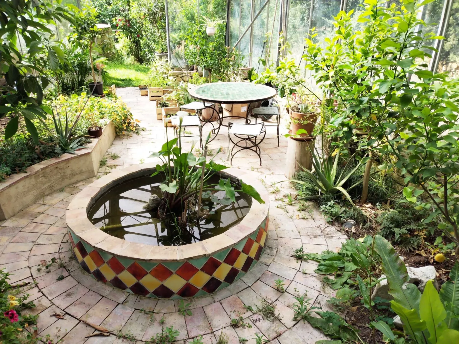 Ferienvilla "Les Herbes Libres" (Die freien Kräuter)-Binnen