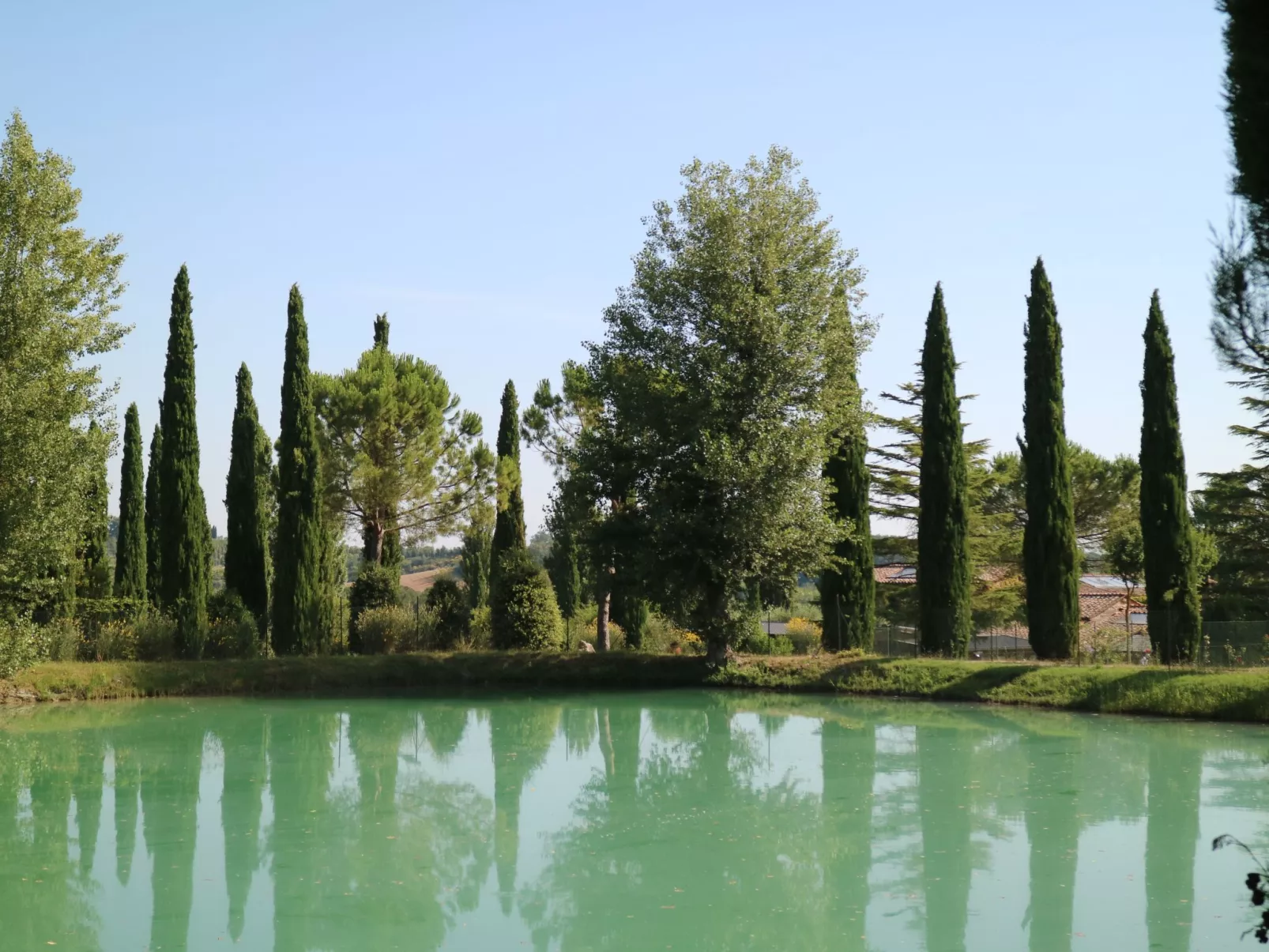 Wohnung in Sarteano mit Privatparkplatz-Buiten