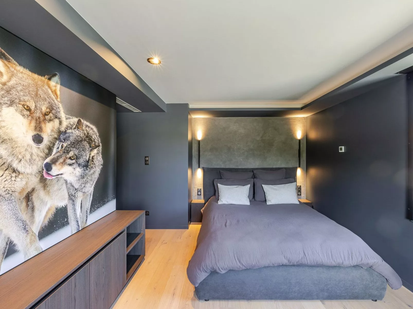 Loge aux Loups, Innenpool, Sauna, nahe am See-Image-tags.info