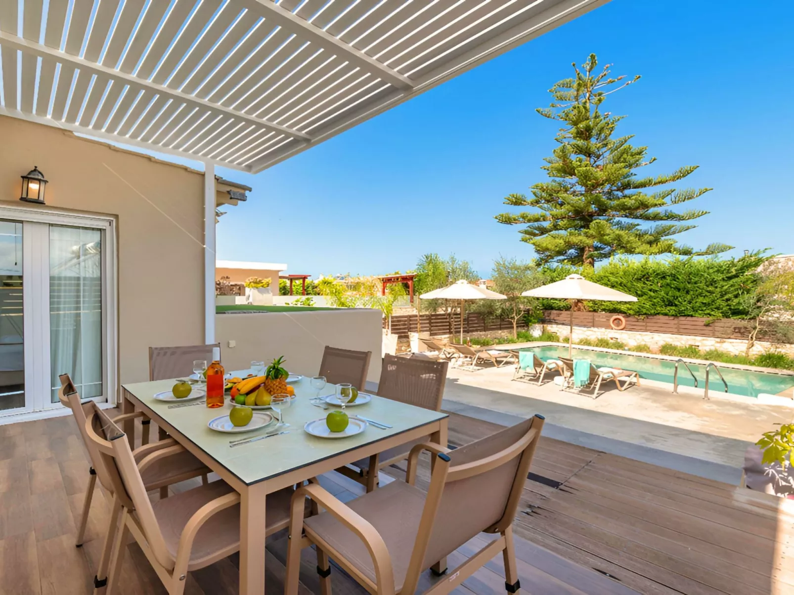 Capaka Villa Privater Pool-Buiten