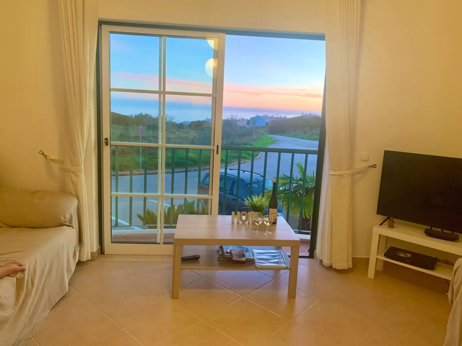 Wohnung mit Meerblick , mitten im Zentrum von Luz-Binnen