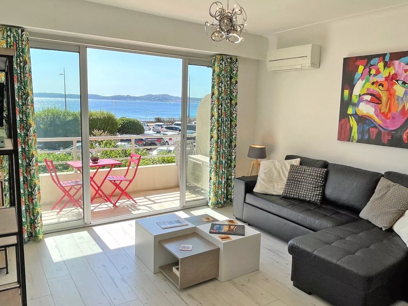 Appt T2 - Centre ville et plage - Vue Mer - Clim-Binnen