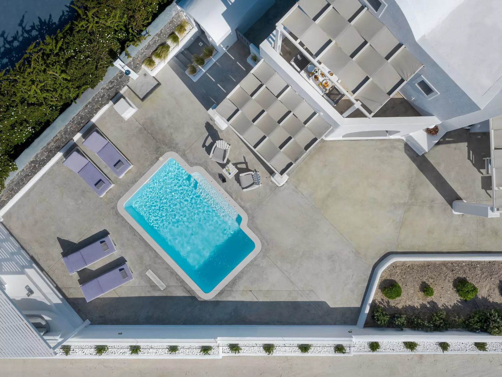 Hemera Ferienhaus Villa auf Santorin-Buiten