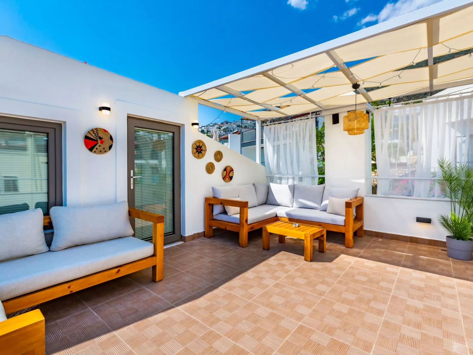 Moderne Villa "Verde Kalkan" mit großem Garte-Binnen