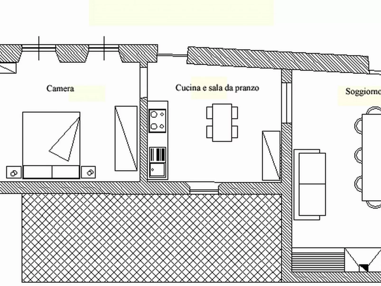Wohnung 'Settimo cielo8' mit Schwimmbad-Binnen