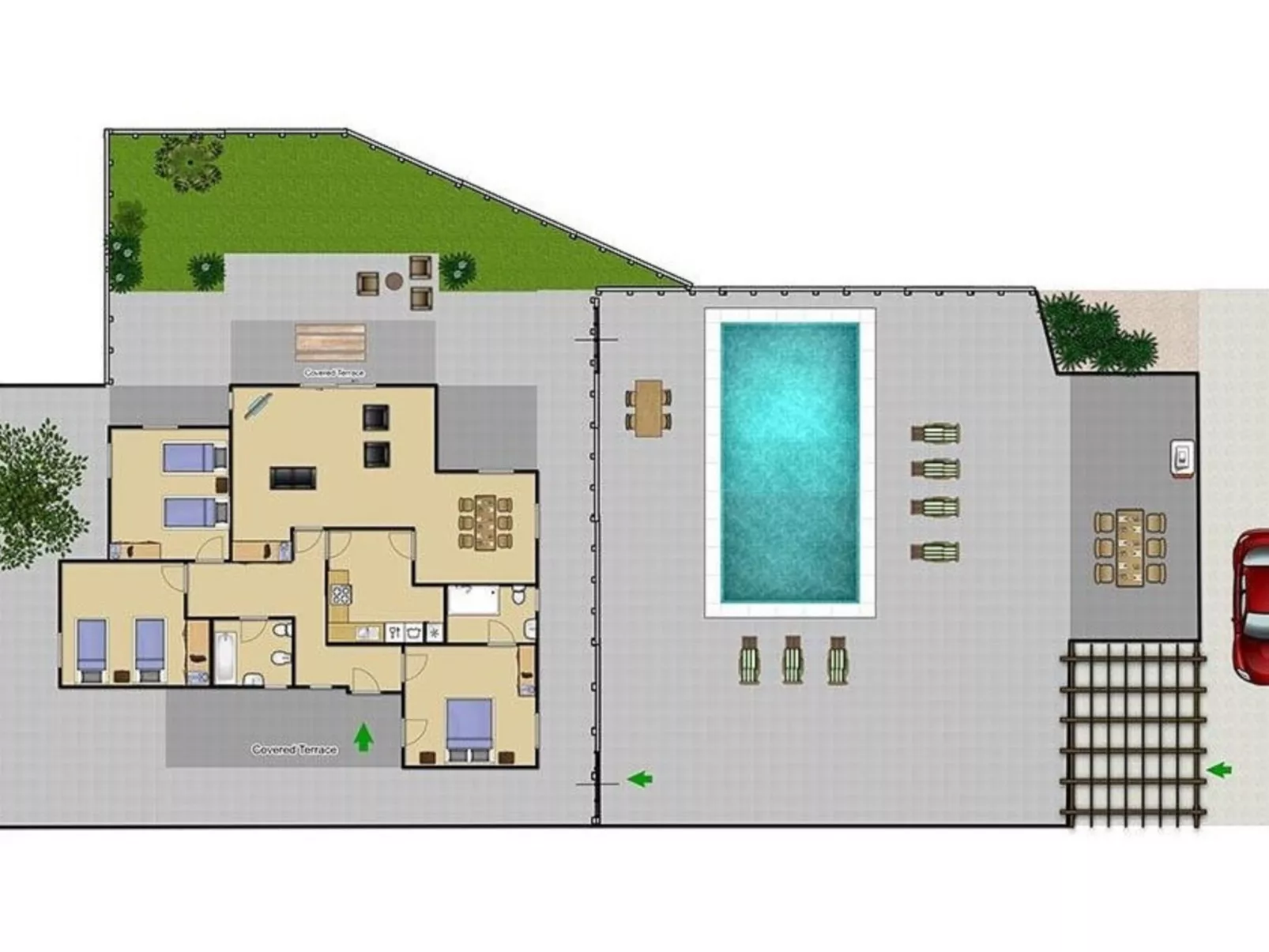 Chalet "Villa Brigida" mit privatem Pool-Binnen