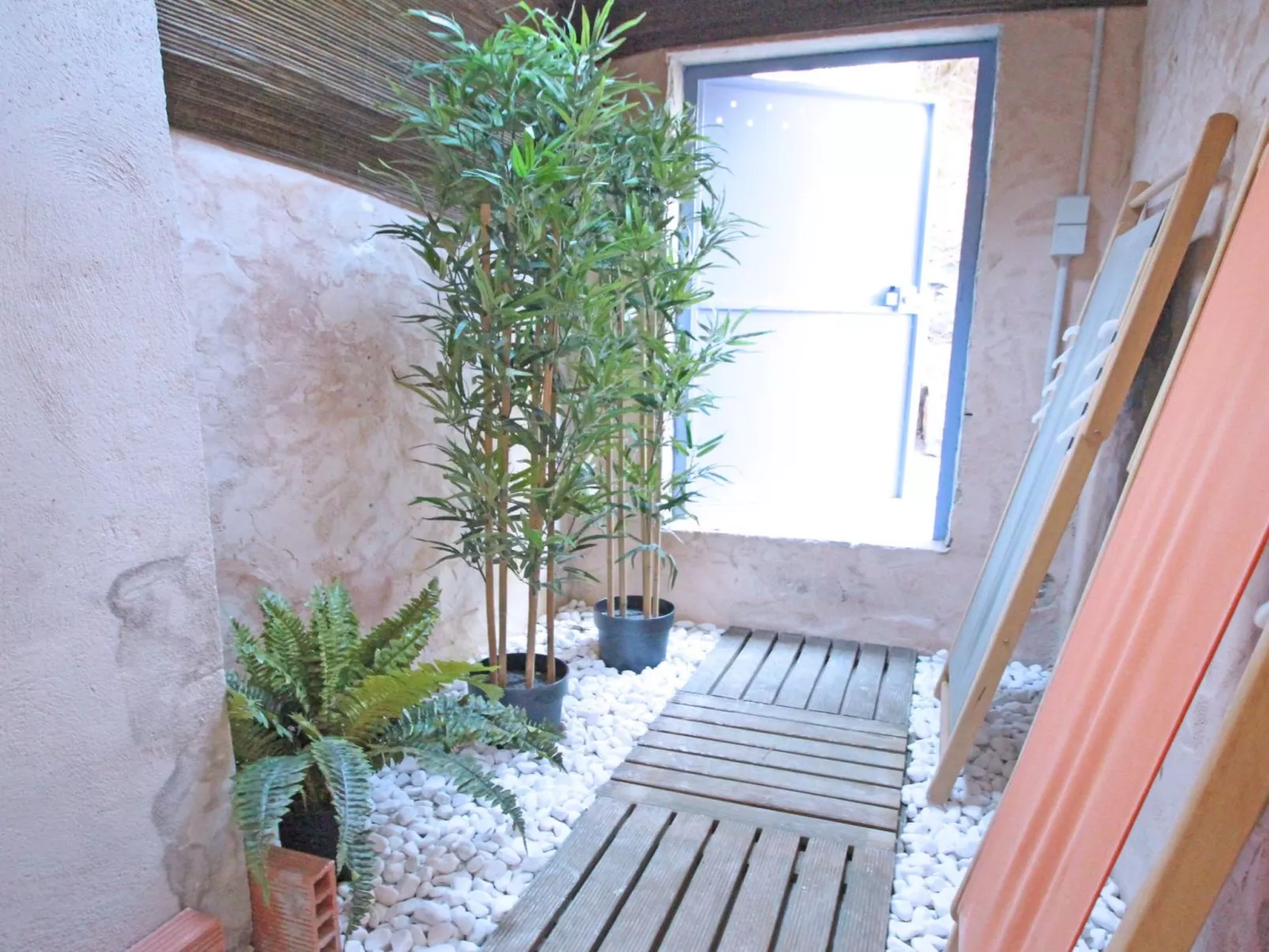 Maison 4/6 personnes - Piscine privée - Clim - Binnen