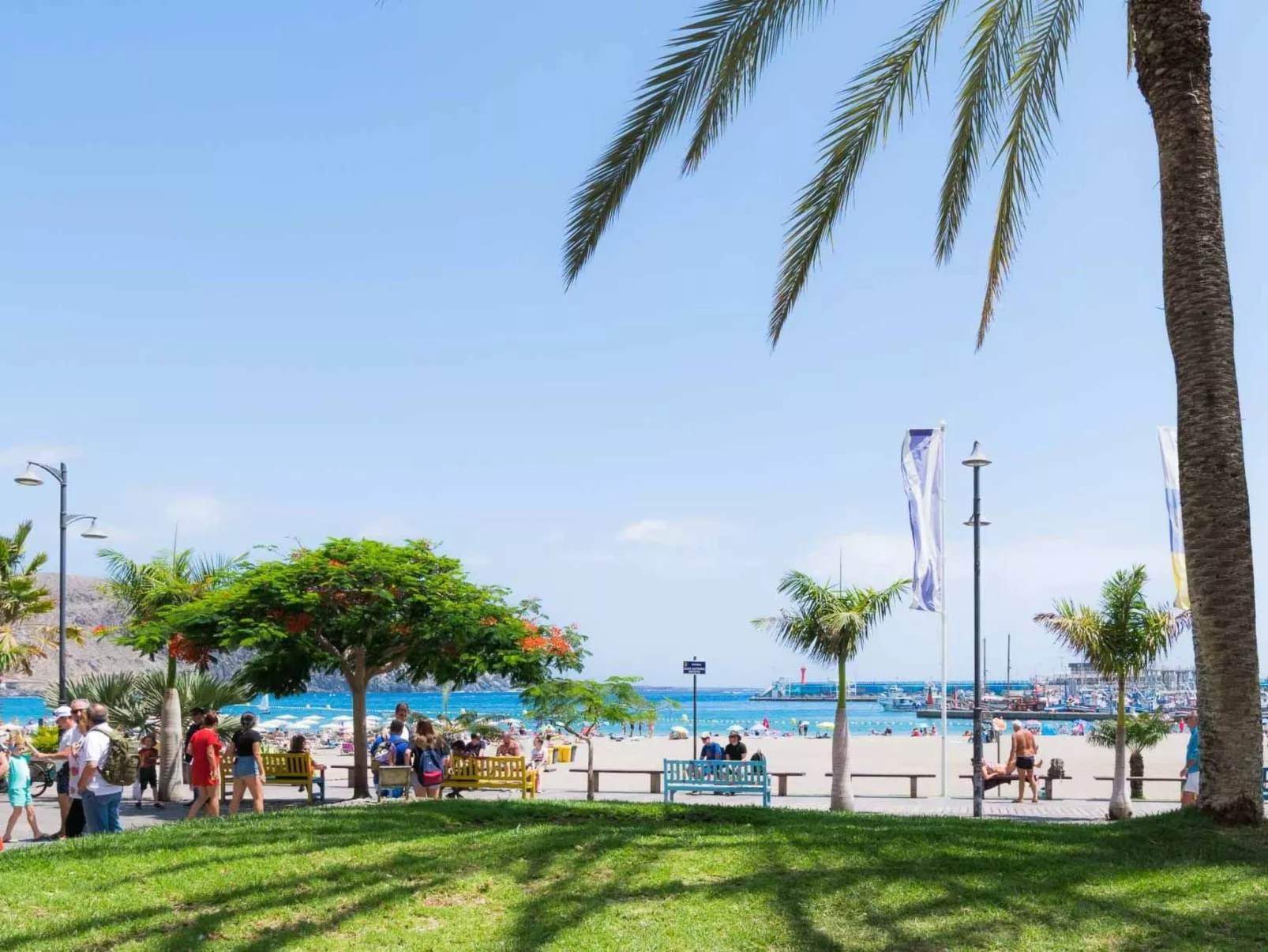 Apartment Vistamar 3 in Chayofa - Buiten