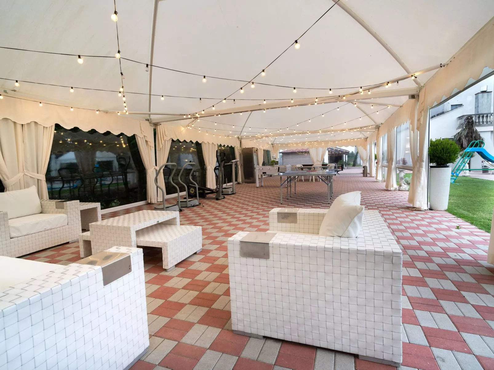 Tenuta "Villa Dalla Benetta" Pool - Wassermassage-Binnen