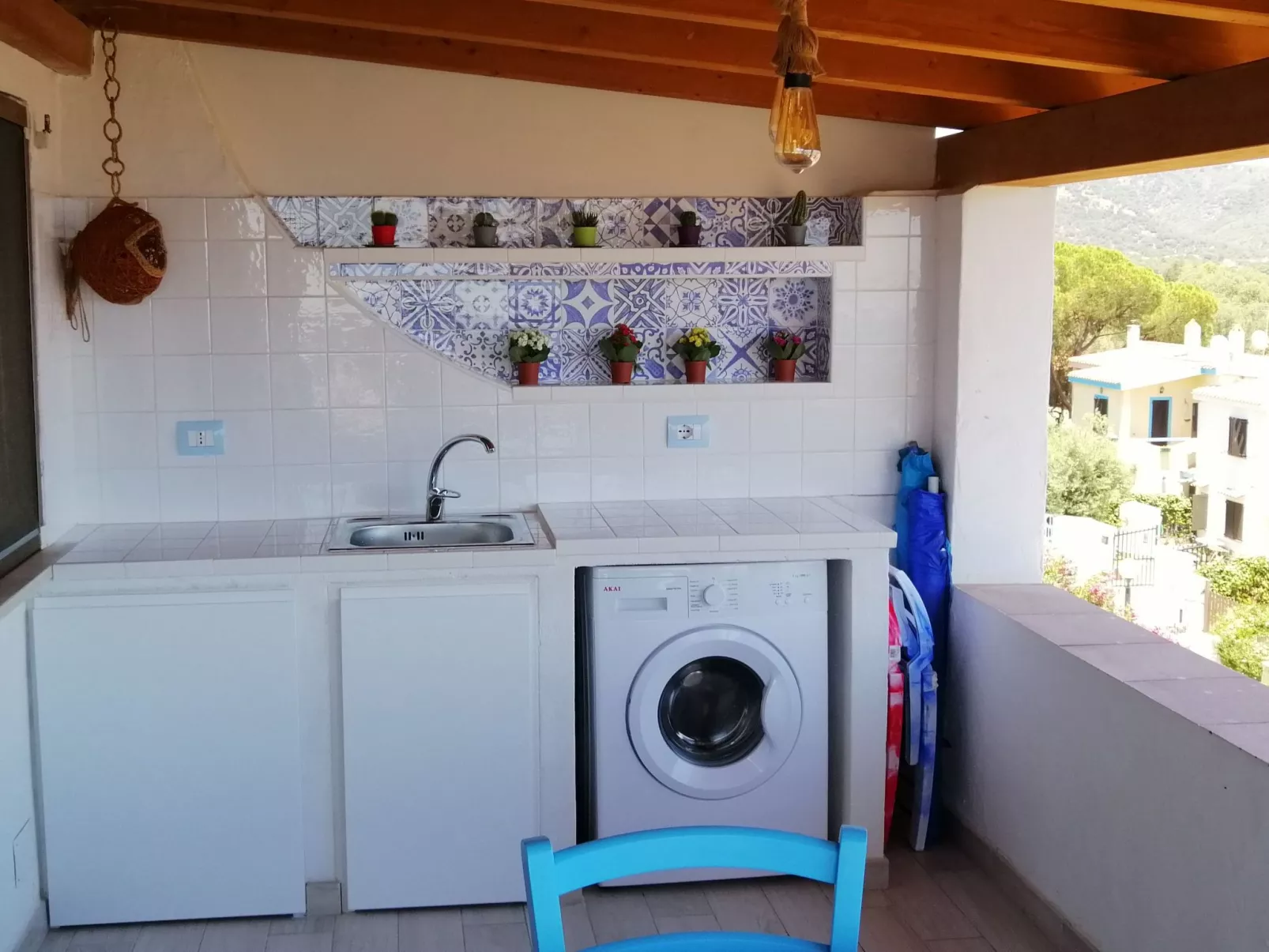 Arcaidu Apartment mit bezaubernder Aussicht-Buiten