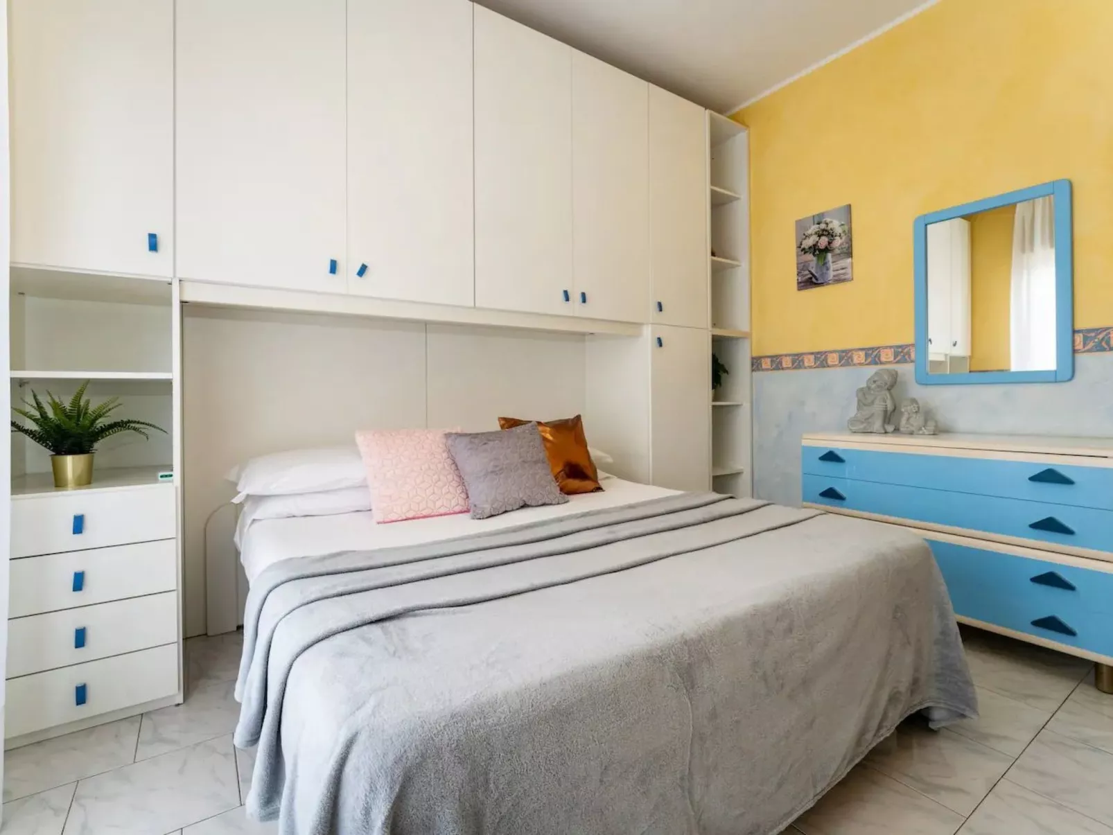 Ebene zwischen dem Ätna und dem Sizilianischen Meer-Binnen