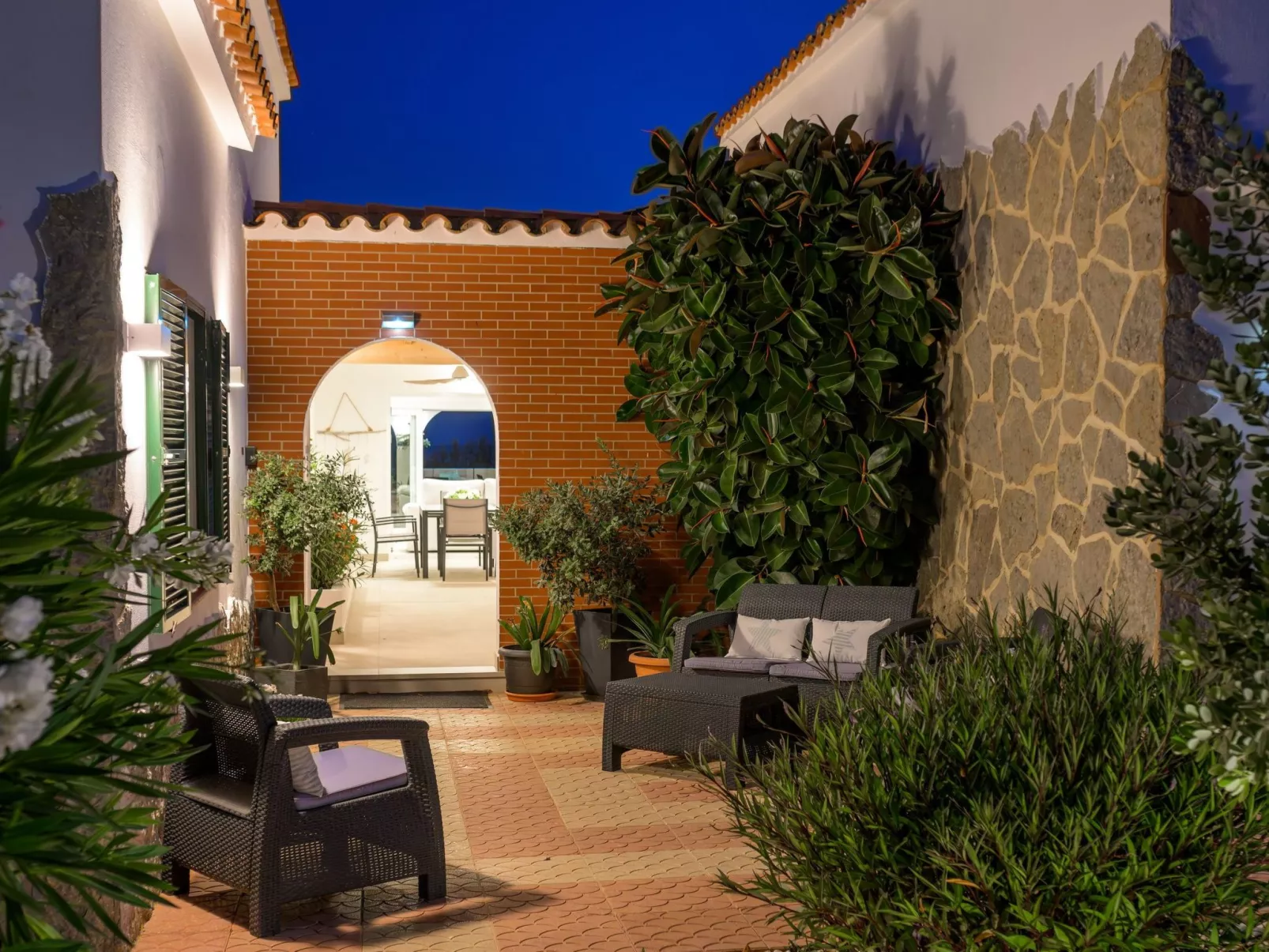 Villa Ponti A5 - direkt am Meer - Buiten