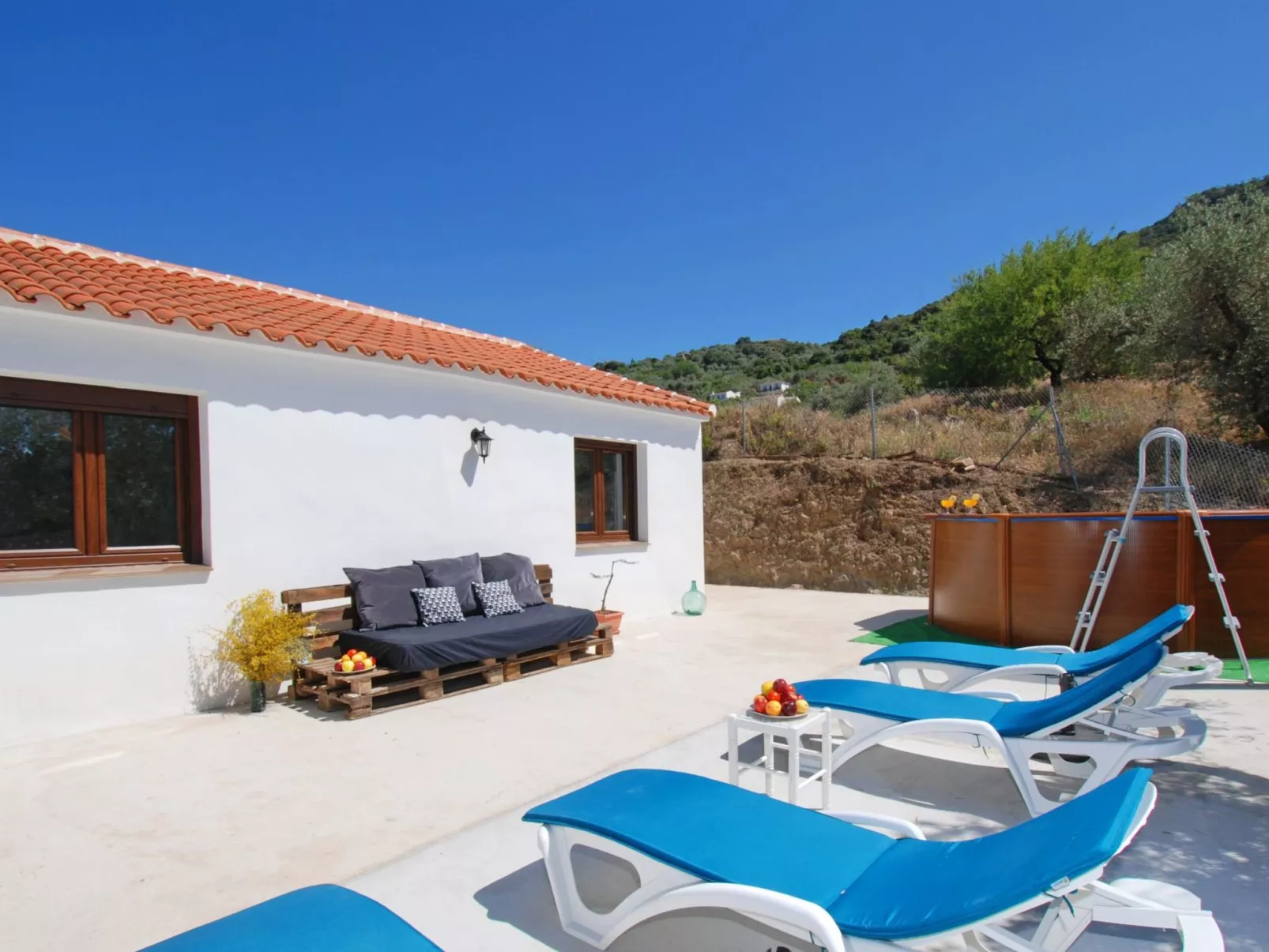 Finca "Casa Maria" mit Bergblick-Buiten