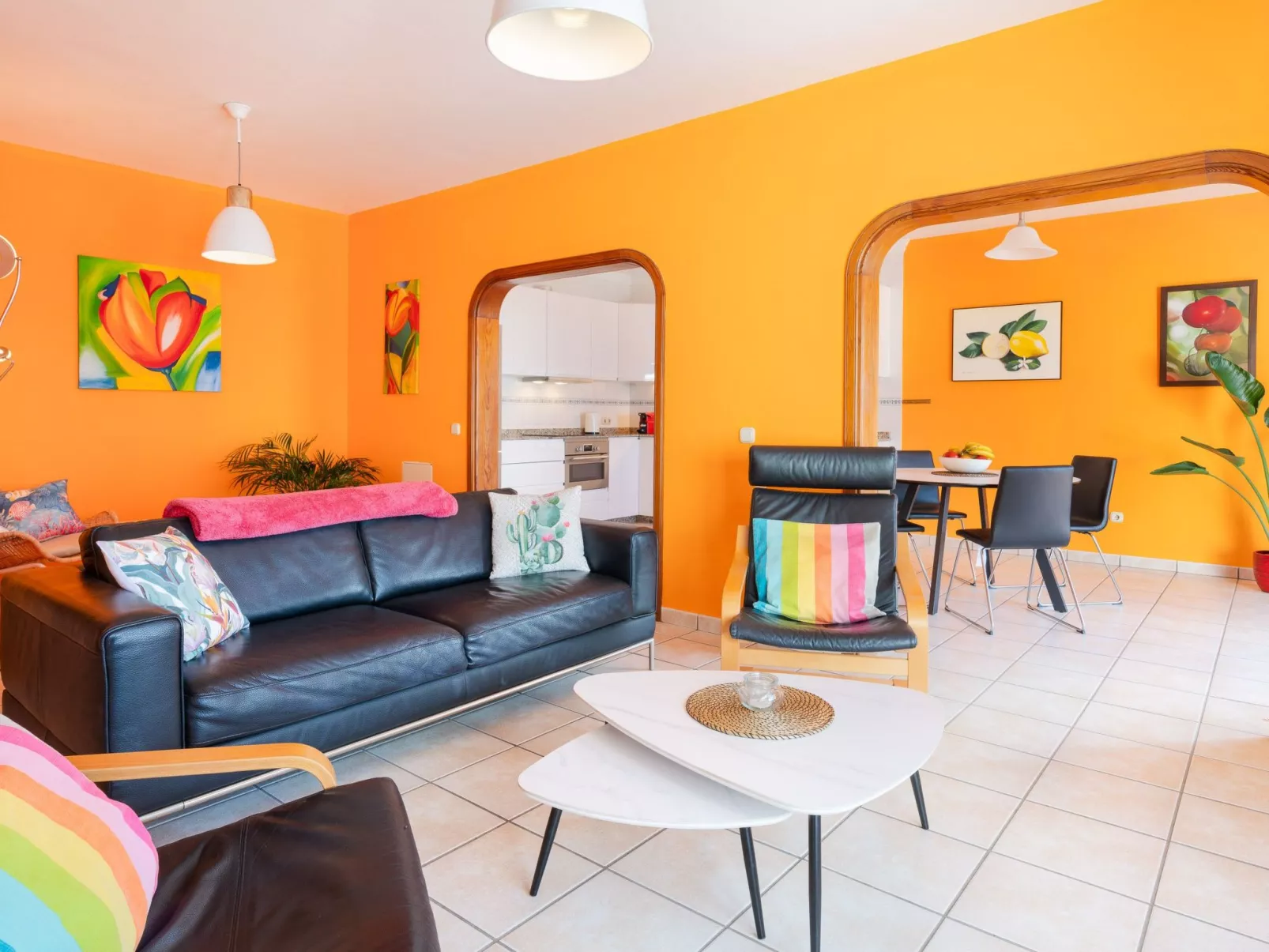 Großes Appartement mit Meerblick auf Lanzarote-Binnen